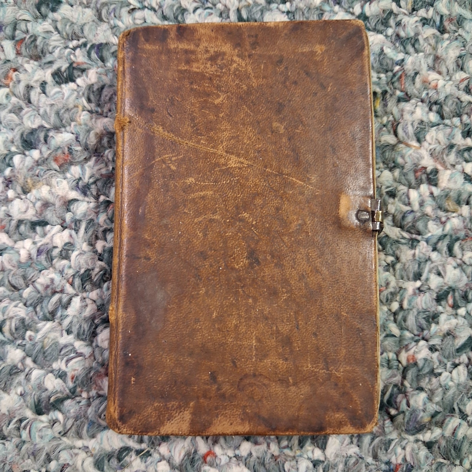 Rare 1839 Mennonite Catechism Antique GermanBook Upper Canada Benjamin Eby Clasp Rare 1839 Mennonite Catechism Antique GermanBook Upper Canada Benjamin Eby Clasp