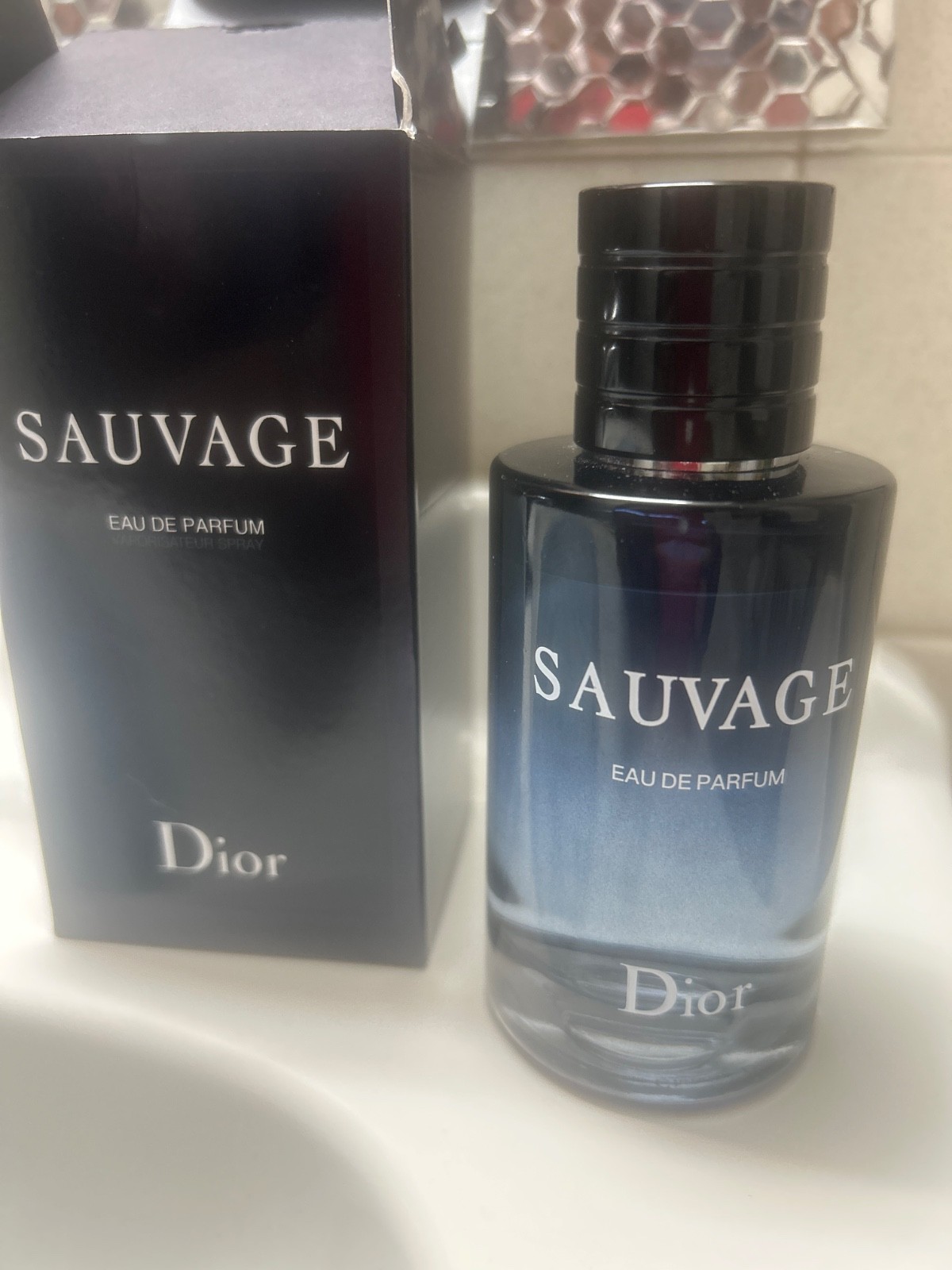 Dior Sauvage Men\'s 3.4 fl oz Parfum Spray Dior Sauvage Men\'s 3.4 fl oz Parfum Spray