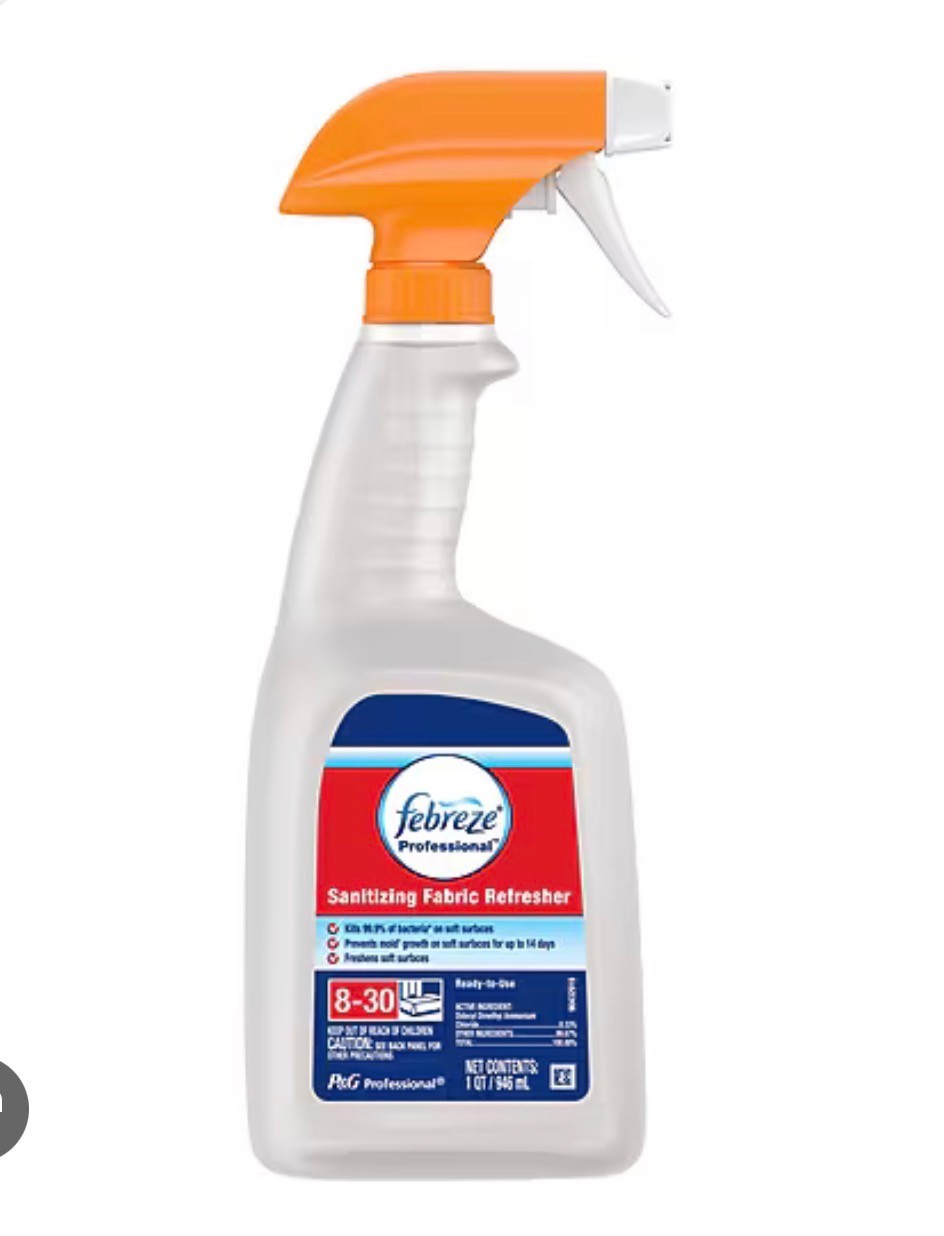 Febreze 32 oz. Professional Sanitizing Fabric Refresher Spray (1 Bottle) Febreze 32 oz. Professional Sanitizing Fabric Refresher Spray (1 Bottle)