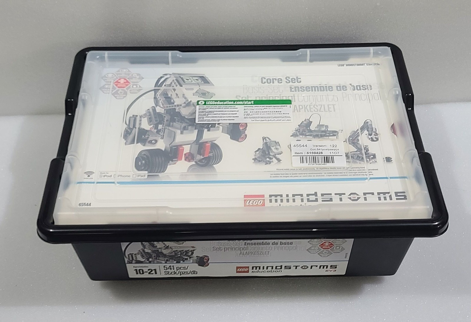 🧱 LEGO Mindstorms EV3 45544 Core Set 100% Complete Tested w/Battery & Charger