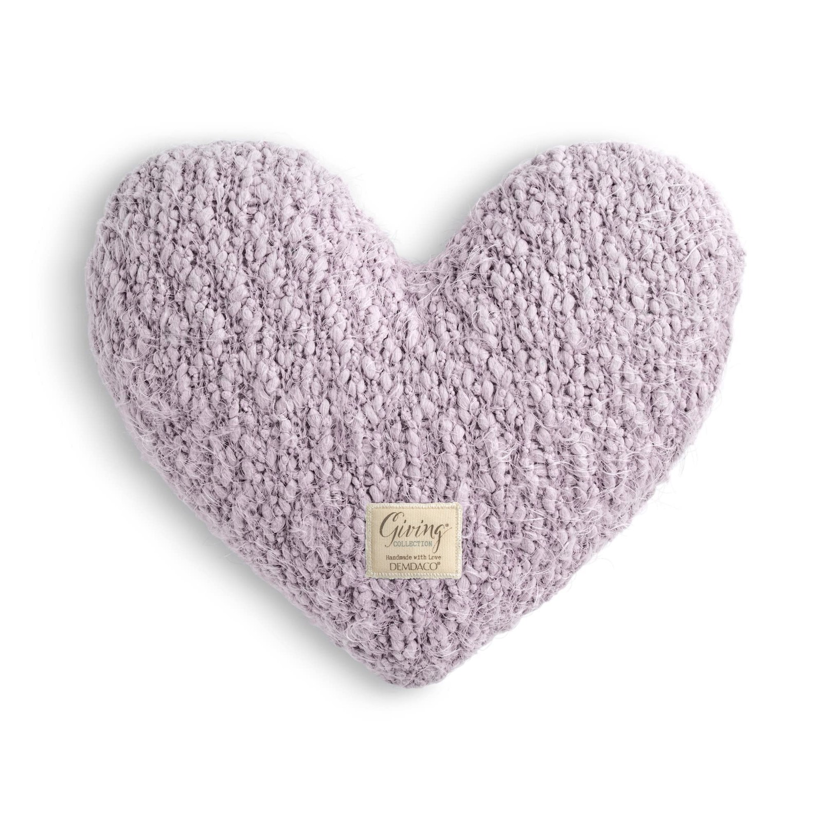 DEMDACO Giving Collection Lavender Purple Weighted Heart Pillow 1.85 Lbs DEMDACO Giving Collection Lavender Purple Weighted Heart Pillow 1.85 Lbs