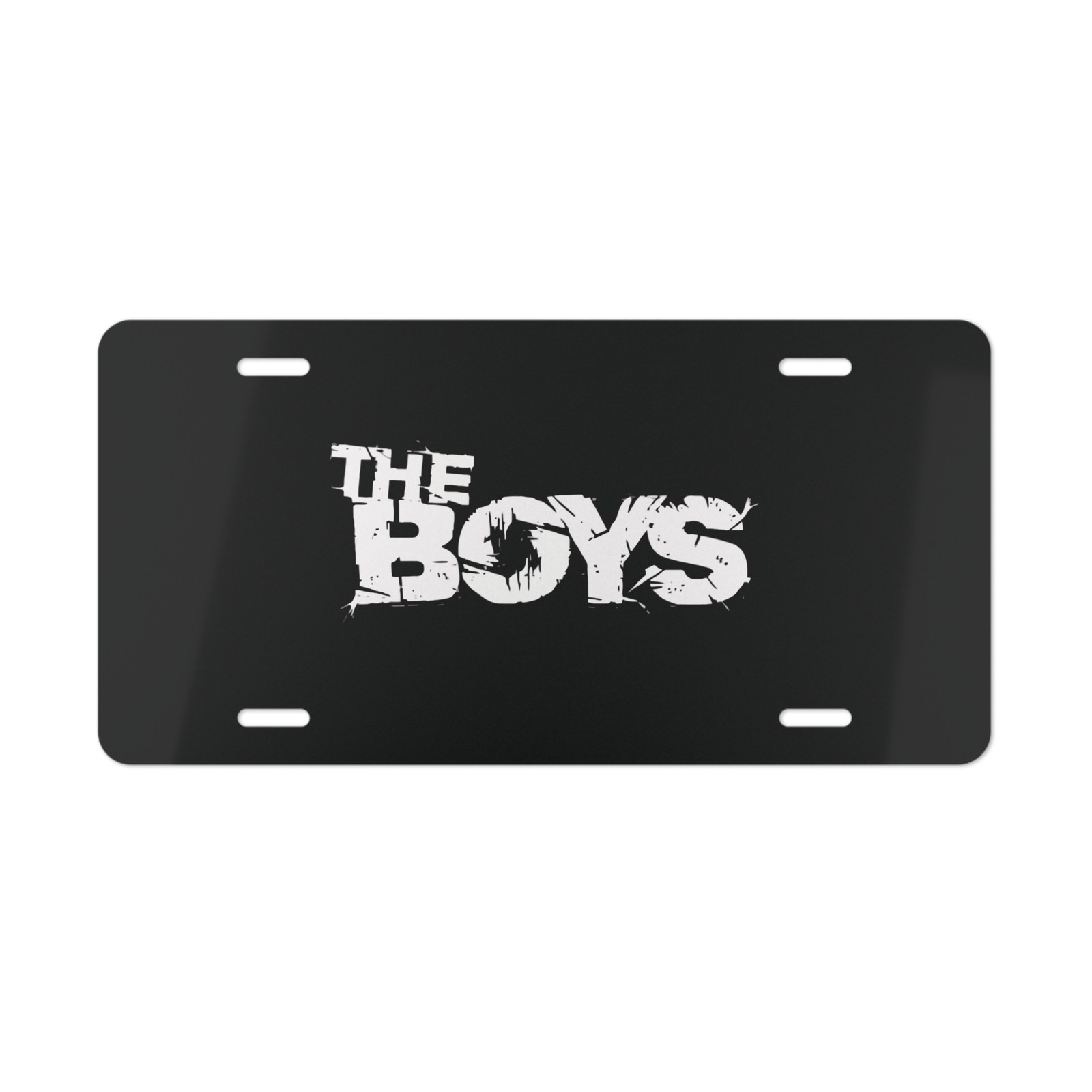 The Boys logo Vanity Plate | Metal License Plate
