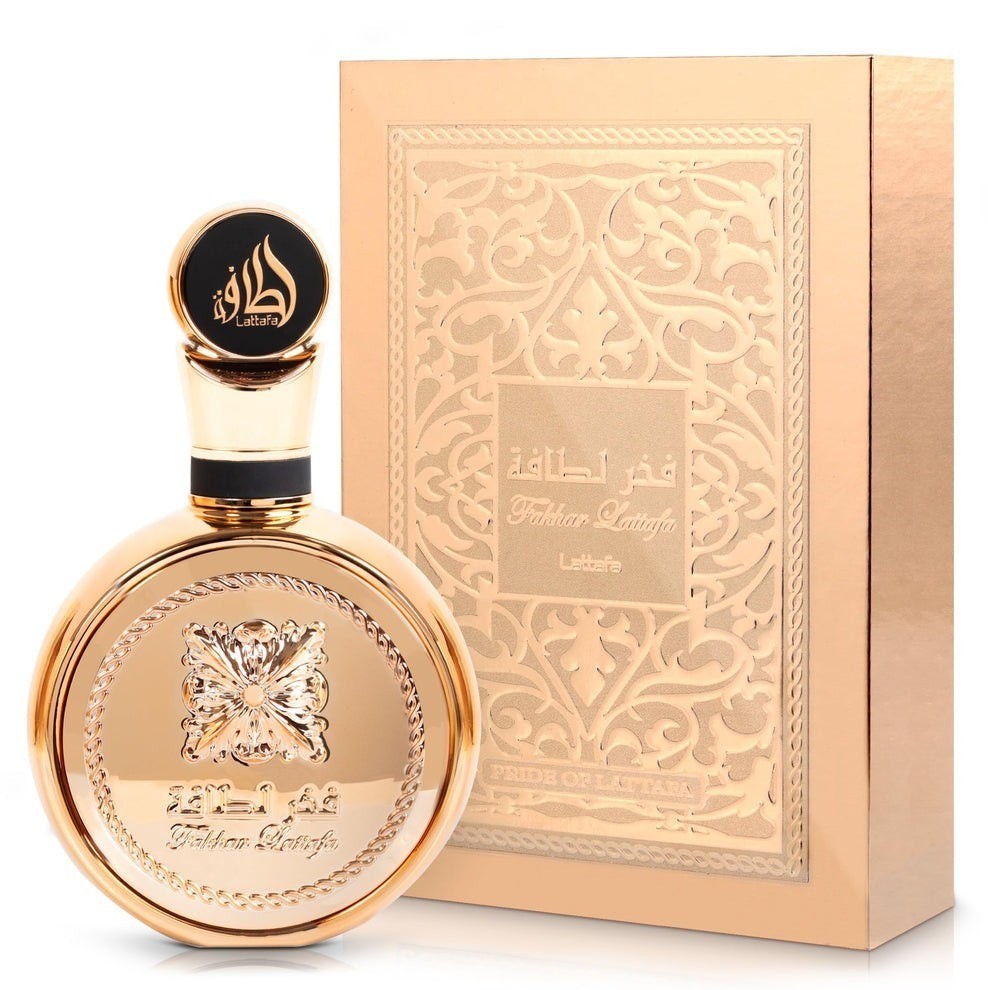 Lattafa Fakhar Gold Extrait - Floral, Amber, Woody - EDP Lasting Unisex, 3.4oz Lattafa Fakhar Gold Extrait - Floral, Amber, Woody - EDP Lasting Unisex, 3.4oz