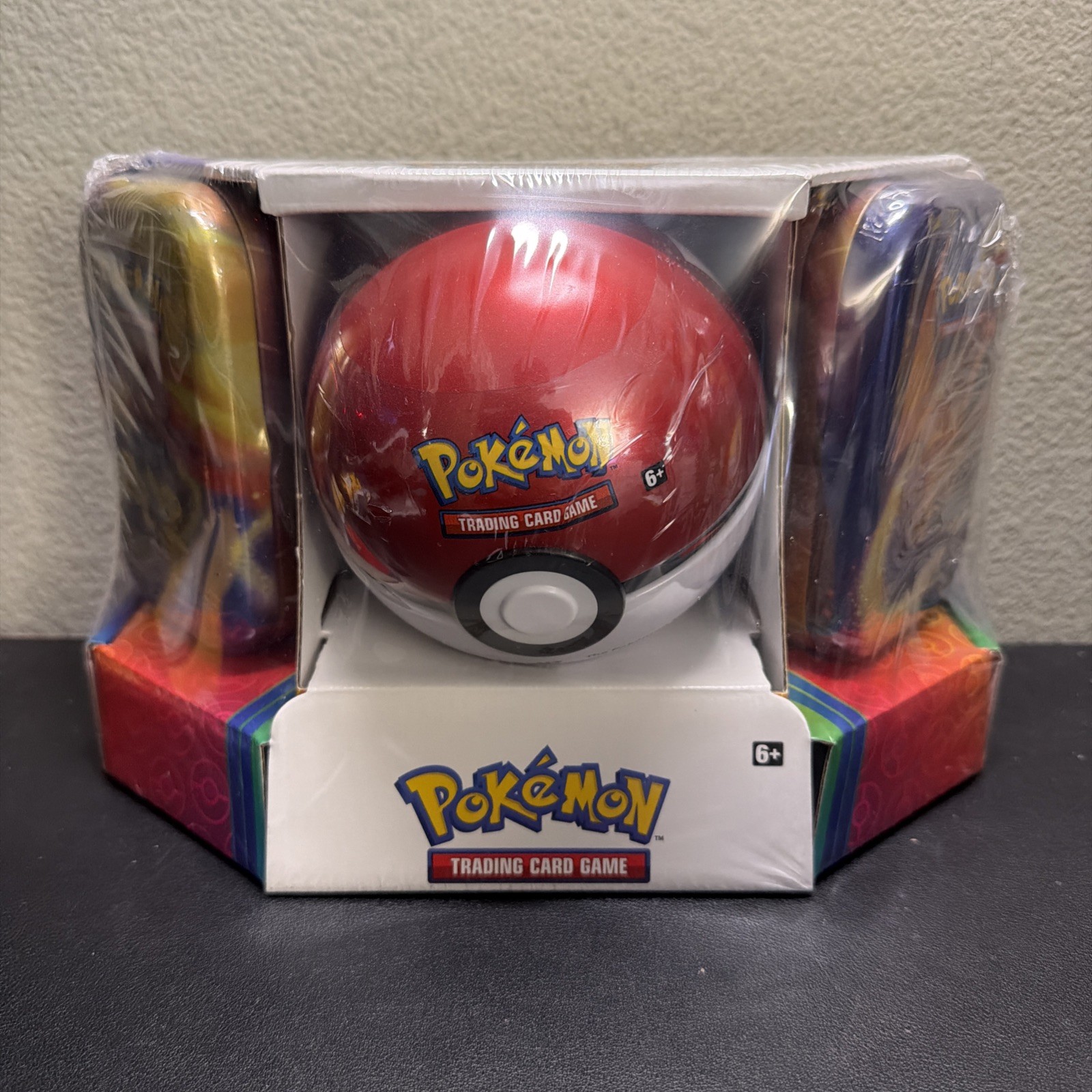 Pokemon Poke Ball Tin + 2 Kanto Power Mini Tins Sam\'s 3-Pack 