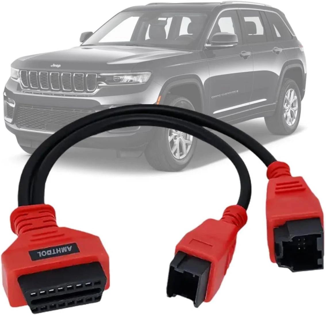 12+8 Pin Connector to OBD2 Adapter Security Bypass Cable for Sgw-Equipped FCA 12+8 Pin Connector to OBD2 Adapter Security Bypass Cable for Sgw-Equipped FCA