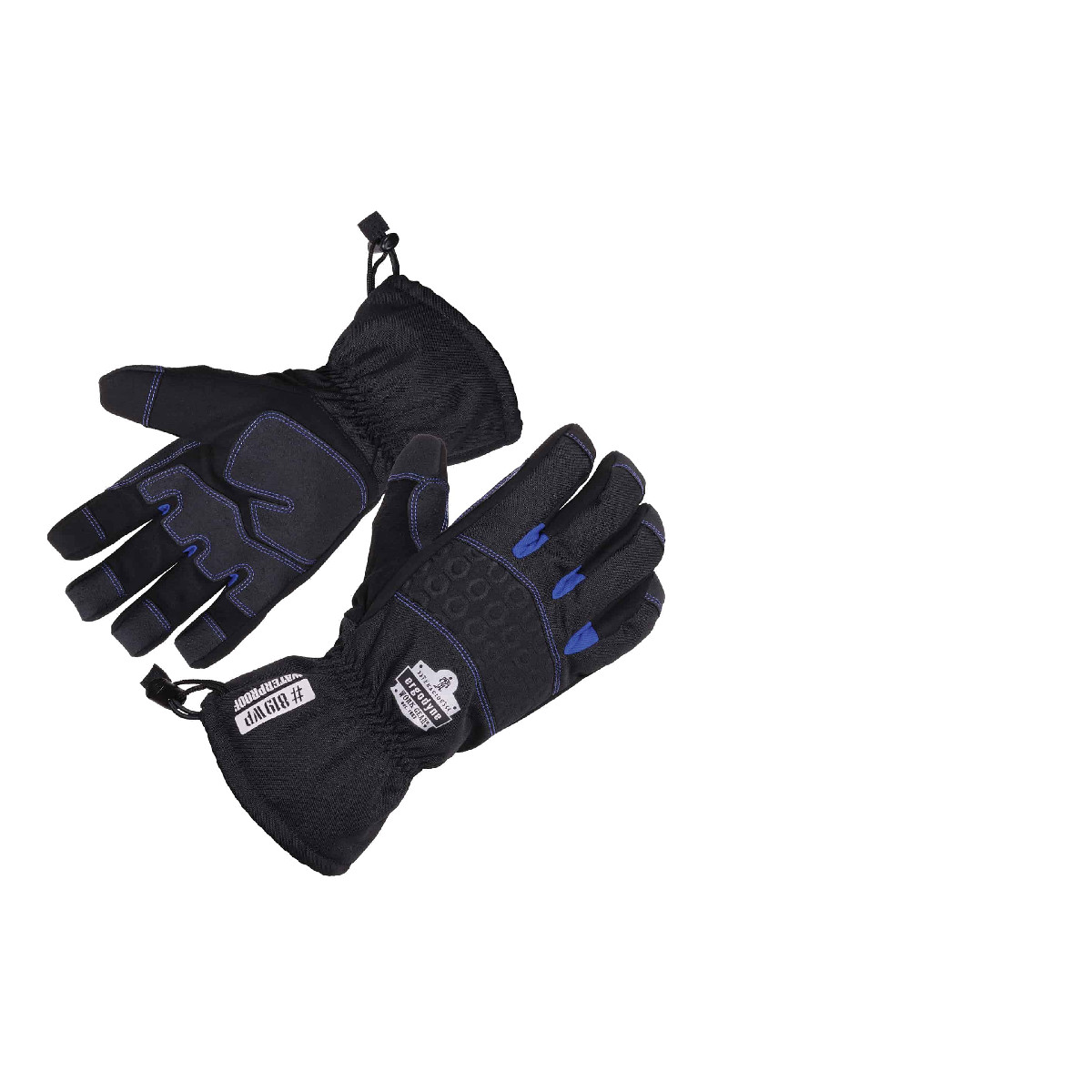Ergodyne Unisex Adult Extreme Thermal Waterproof Winter Work Gloves Black Large