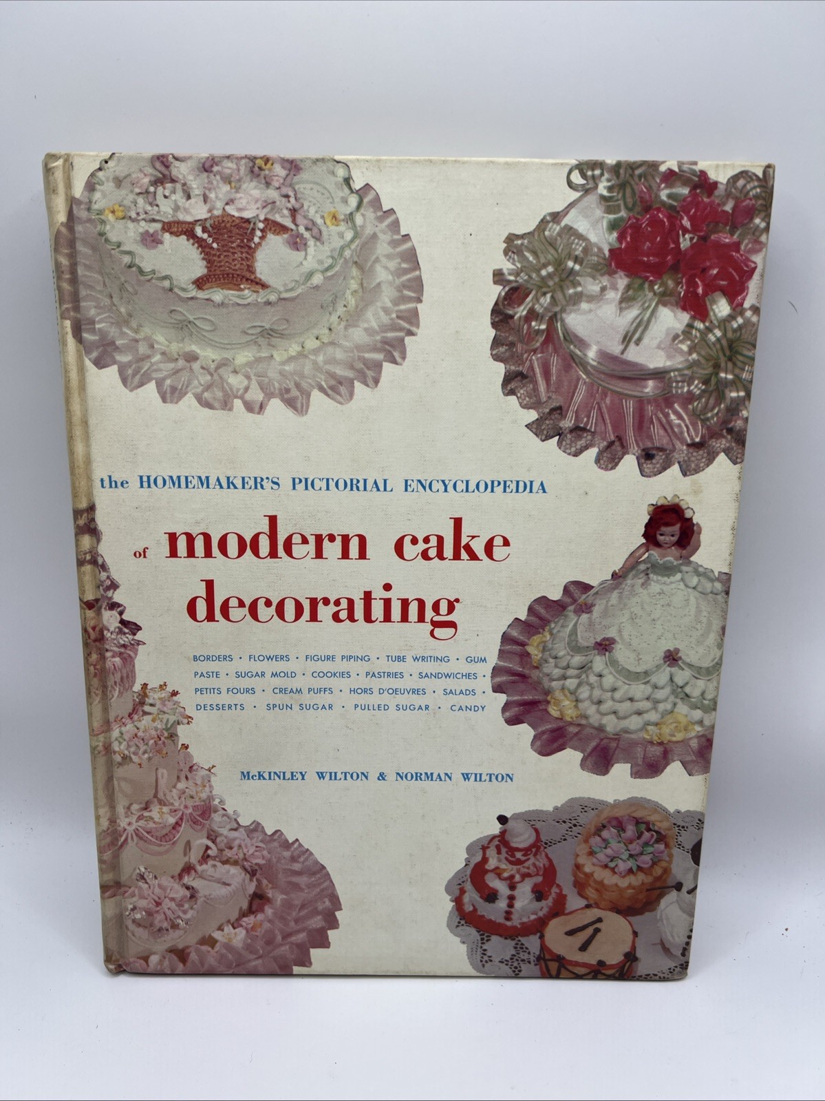Vintage Wilton Pictorial Encyclopedia of Modern Cake Decorating 1954 Hardcover