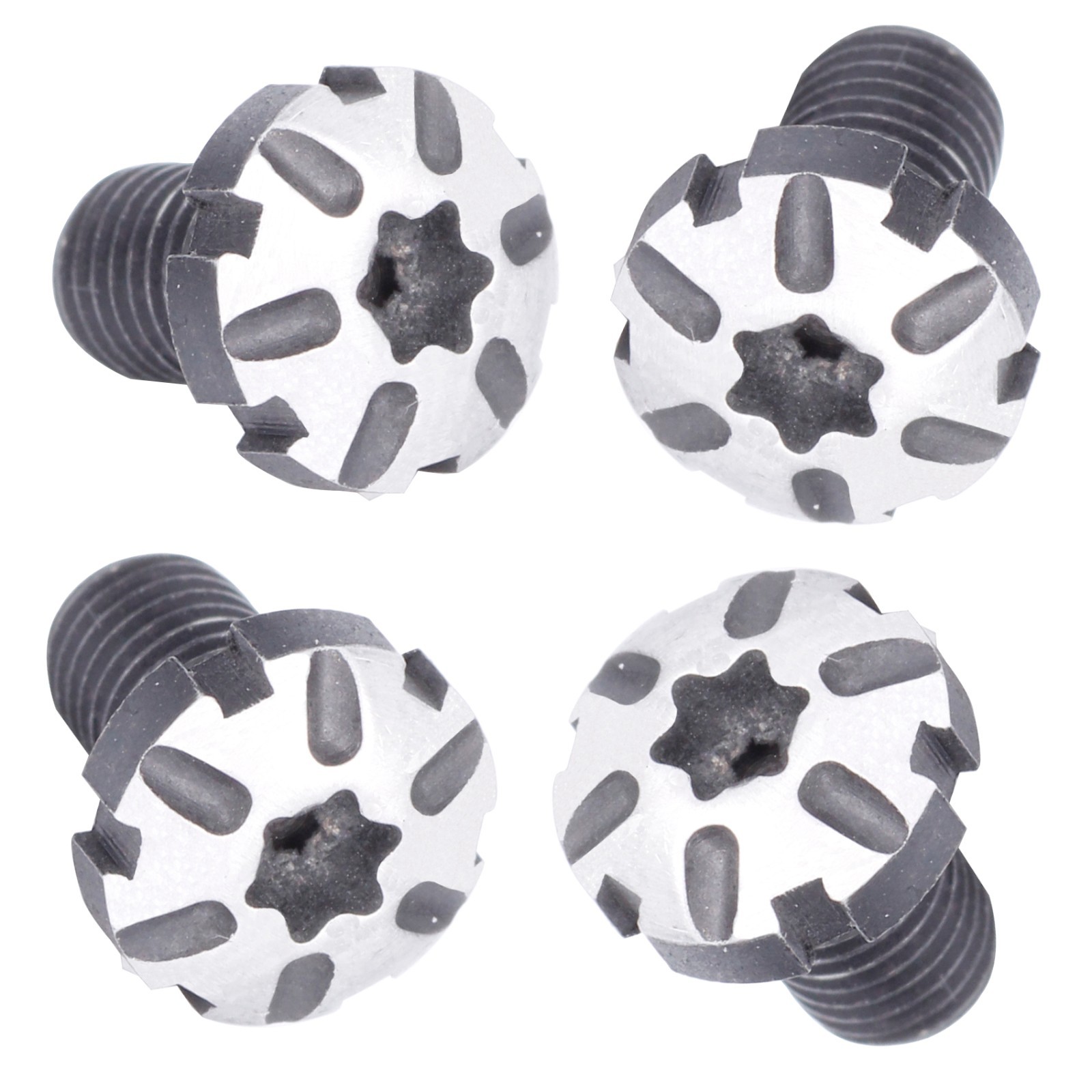 1911 grip screws - Two Tone STAR Torx stainless steel 1911 grip screws, 1911