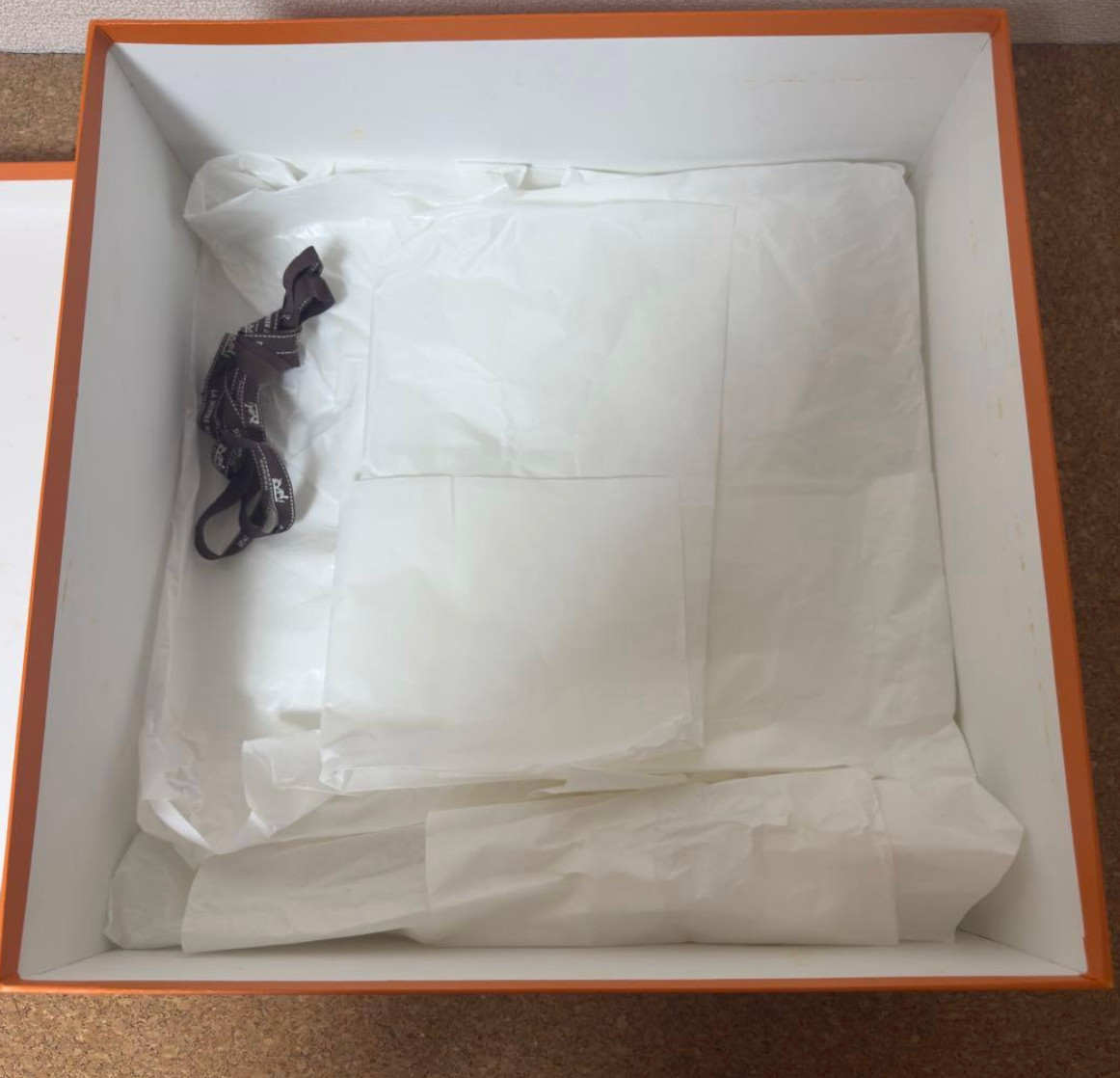 Hermes Birkin 30 35 empty box 43 x 43 x 19 storage box  paper,ribbon and dustbag