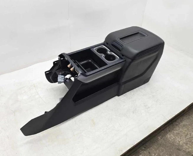 2014-2015 GMC Sierra 1500 Pickup Front Floor Center Console Black