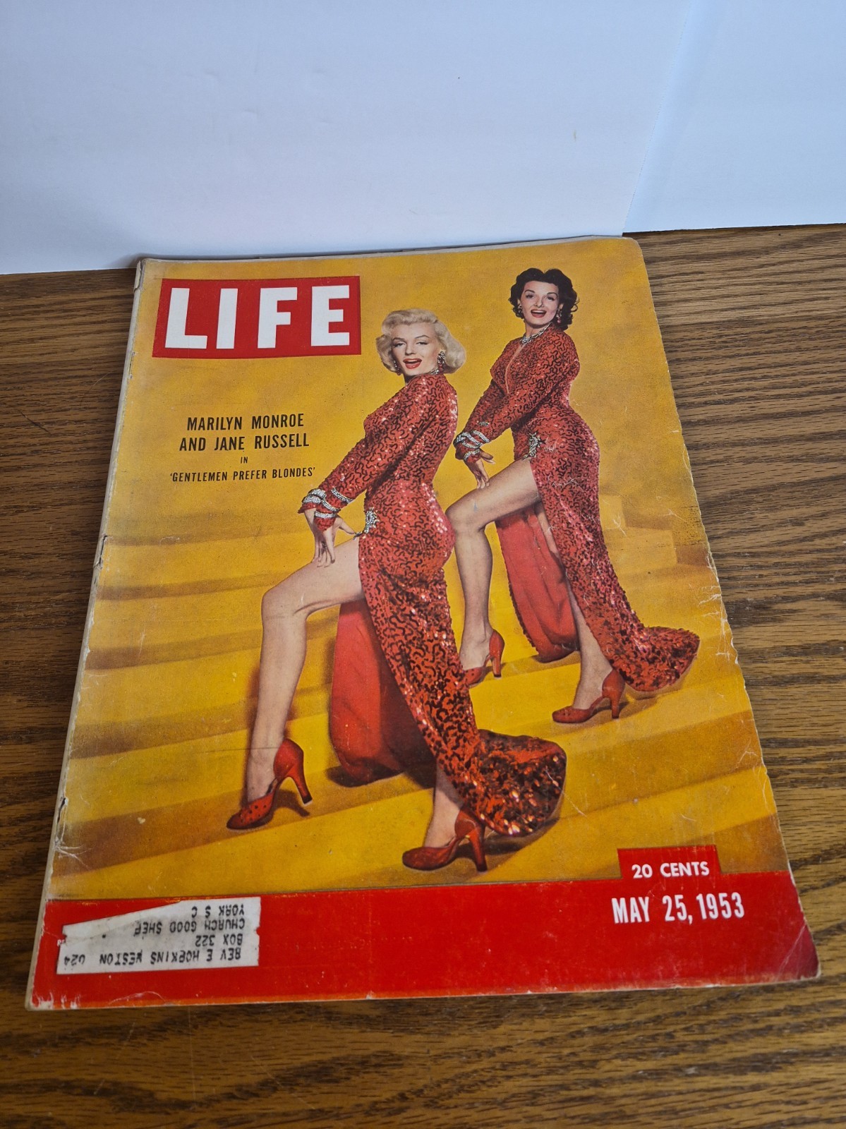May 25th 1953 Life Magazine Marilyn Monroe Jane Russell Cover