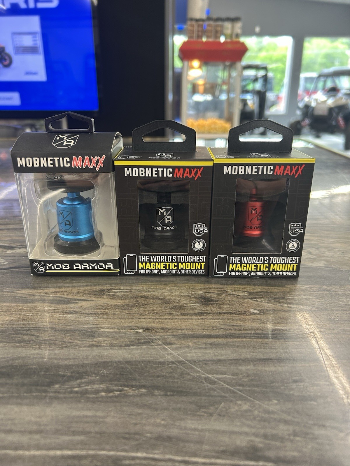 Mob Armor MAXX in colors Black,Blue,Red Read notes