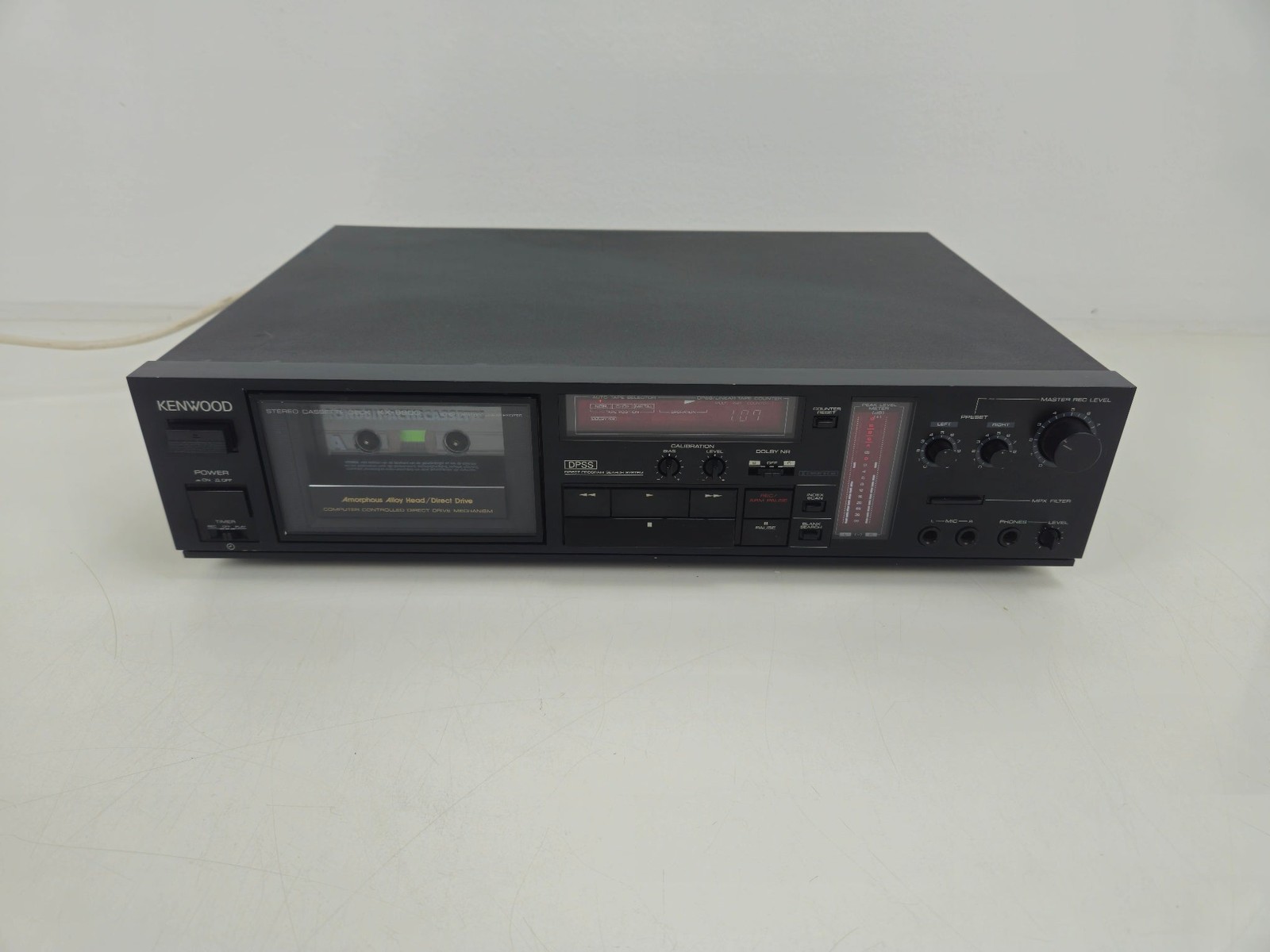Kenwood- KX-880G - Two Head Stereo Cassette Deck