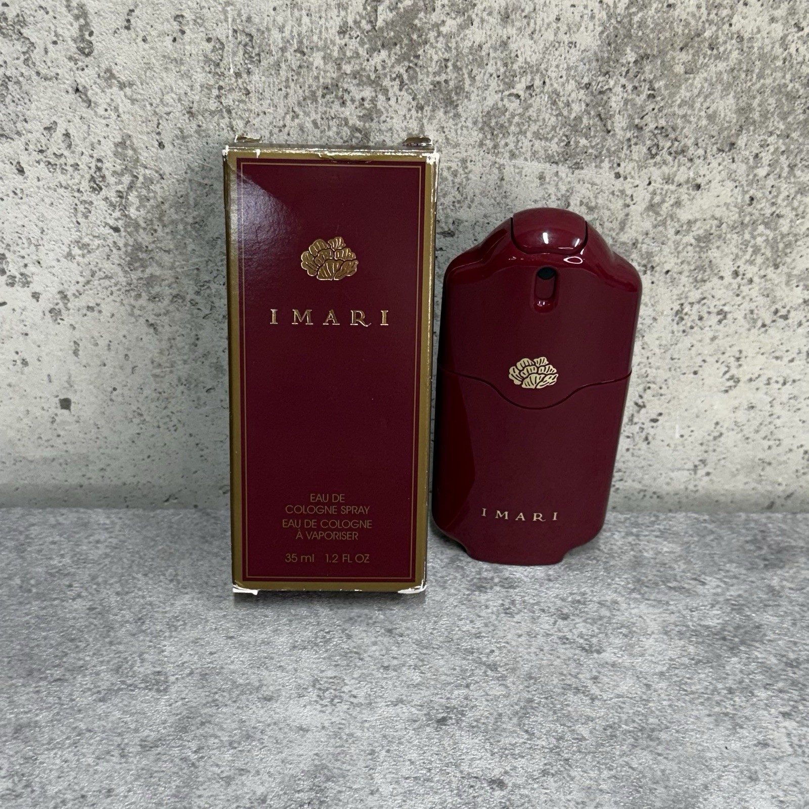 Vintage 1985 Avon Imari Eau De Cologne Spray 1.2 oz Perfume Original New Box