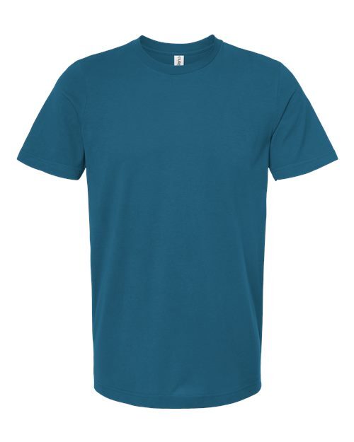 Tultex 602 Men Combed Cotton Short Sleeve Comfortable T-Shirt