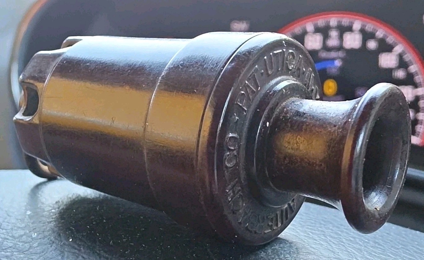 Antique 1934 Bakelite Toy Siren Whistle John Lauterbach Co. Antique 1934 Bakelite Toy Siren Whistle John Lauterbach Co.
