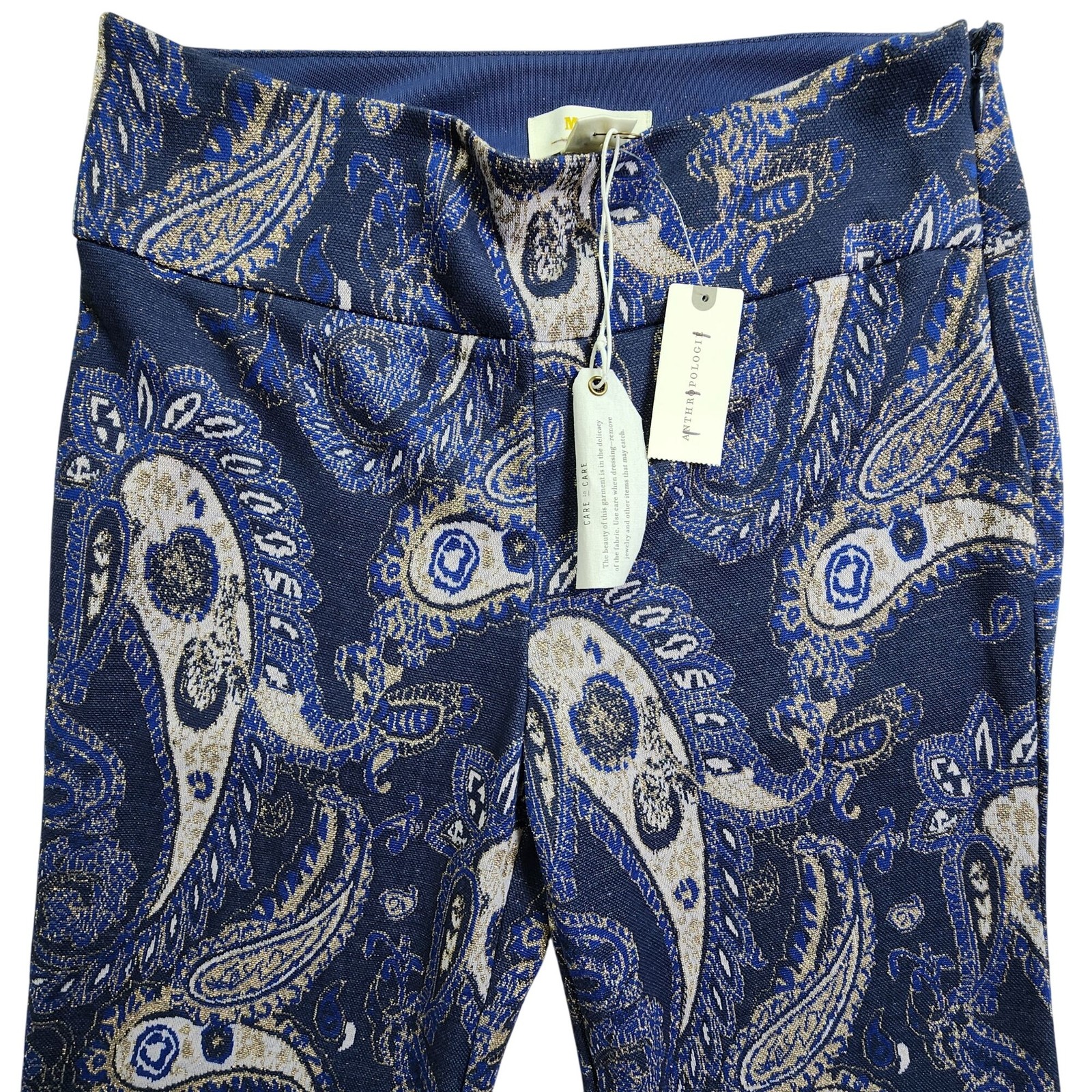 Maeve By Anthropologie Paisley Wide-Leg Pants Women\'s Size 4 