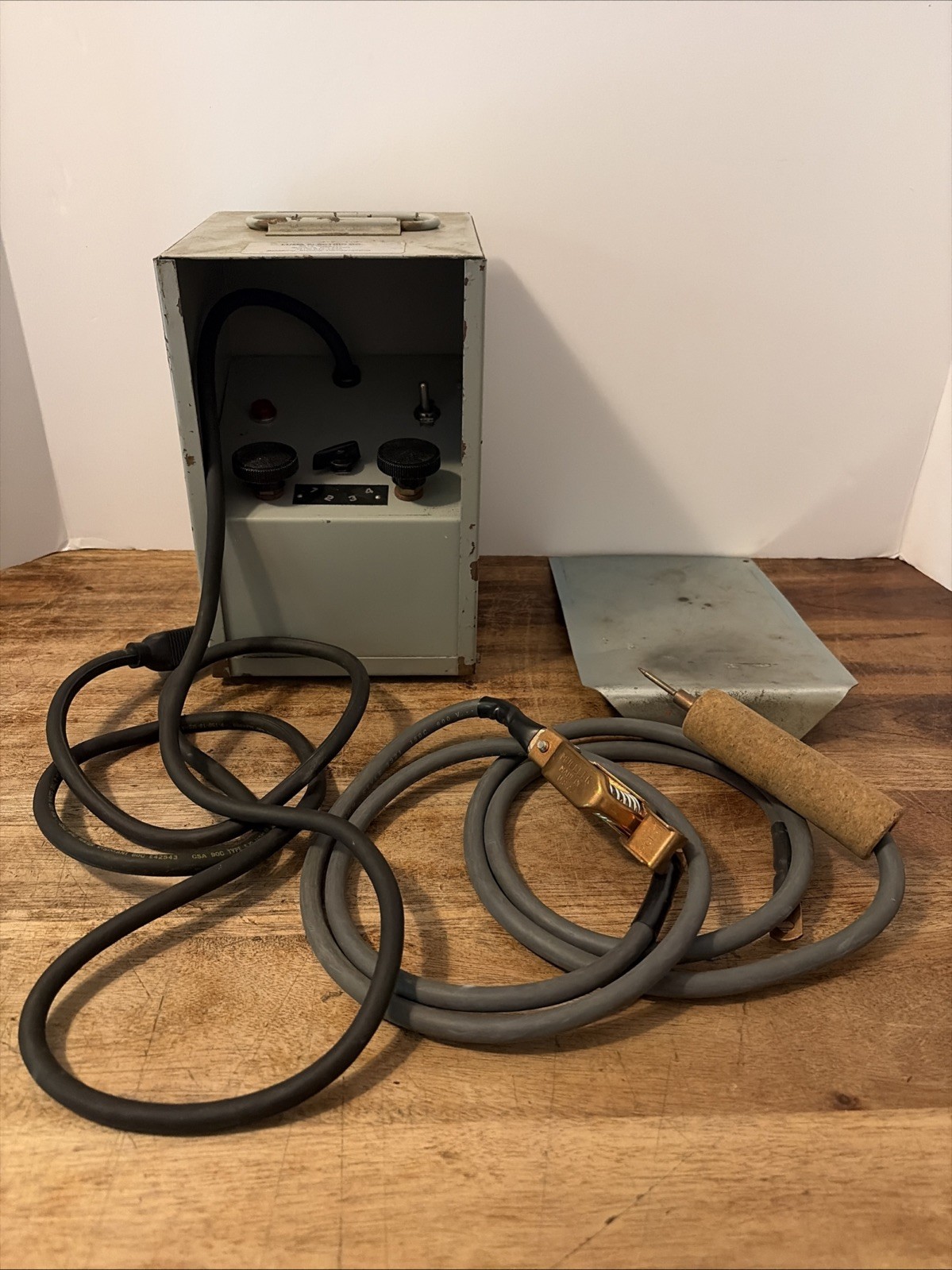 Vintage LUMA Electric Equipment Co - MODEL 50 - Portable ETCHER Tool Complete