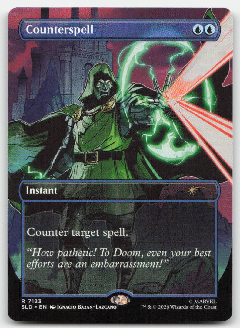 Counterspell 7123 SLD Secret Lair Drop Series Magic MTG NM