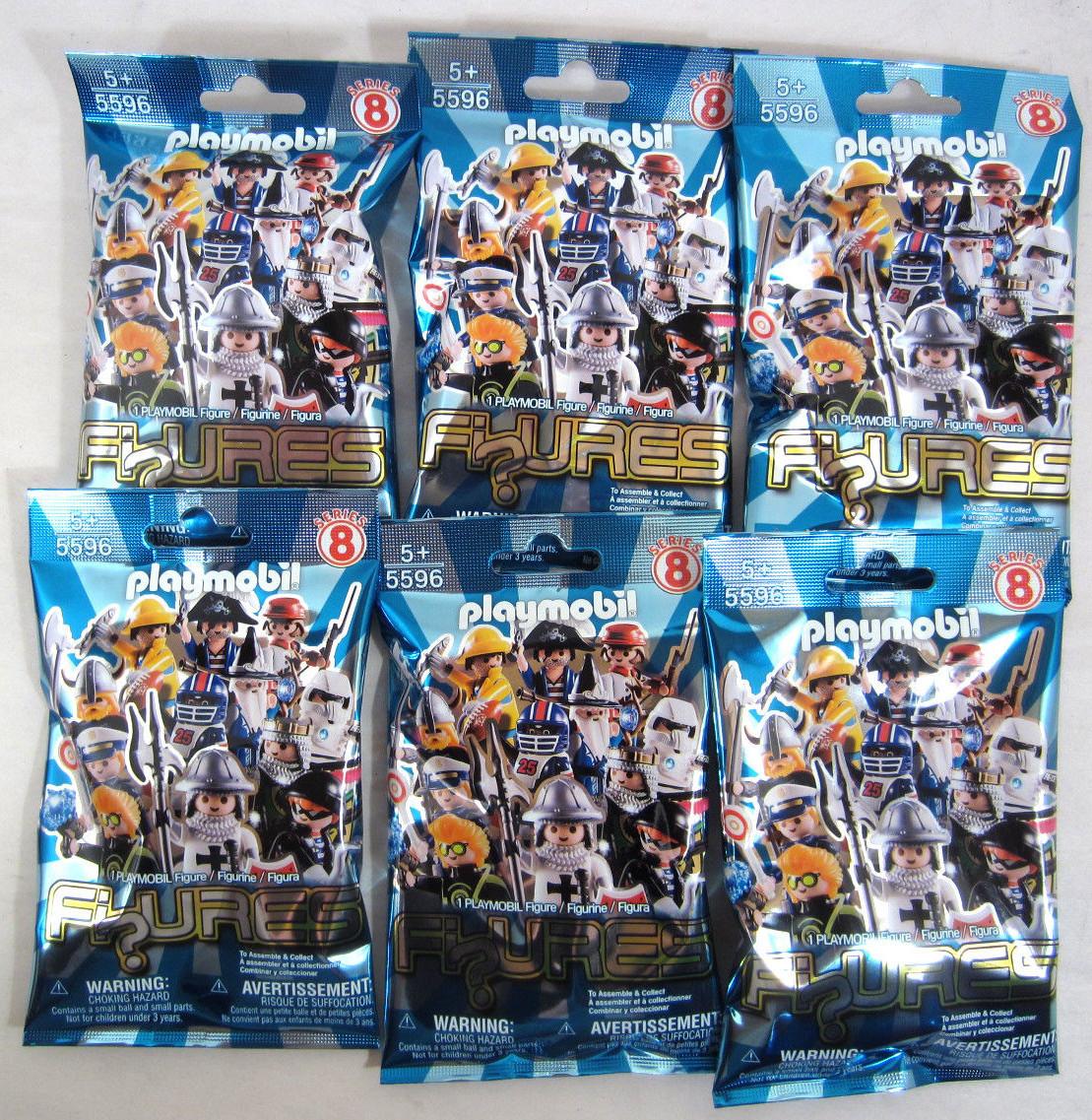 Playmobil Blind Bag Mystery Figure LOT of 6 packs / 12 different series to pick