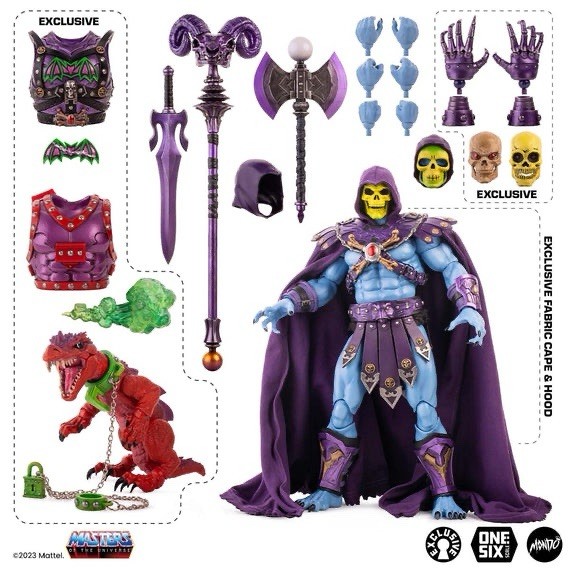 Mondo MOTU Skeletor Timed Edition 1/6 Action Figure Masters of Universe He-Man Mondo MOTU Skeletor Timed Edition 1/6 Action Figure Masters of Universe He-Man