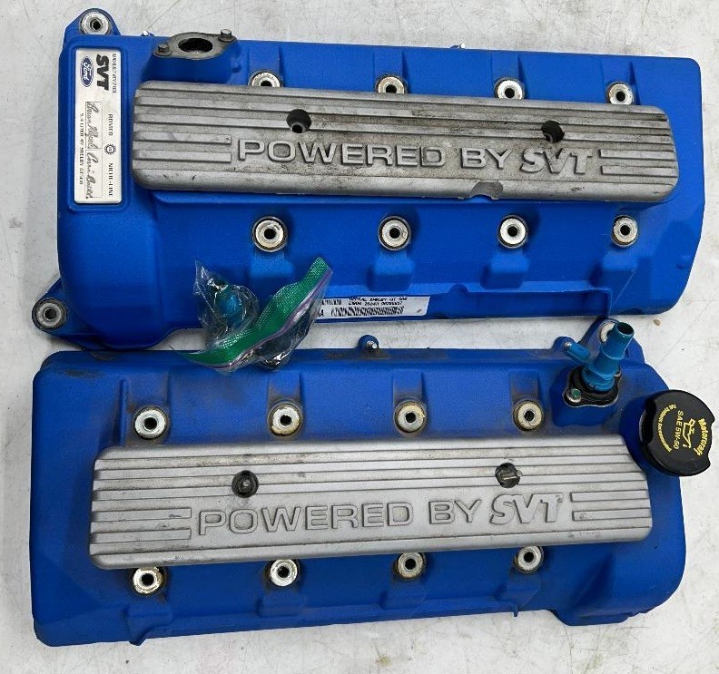 2007-2014 SHELBY GT500 5.4 5.8 USED BLUE VALVE & Coil COVERS **DISCONTINUED**