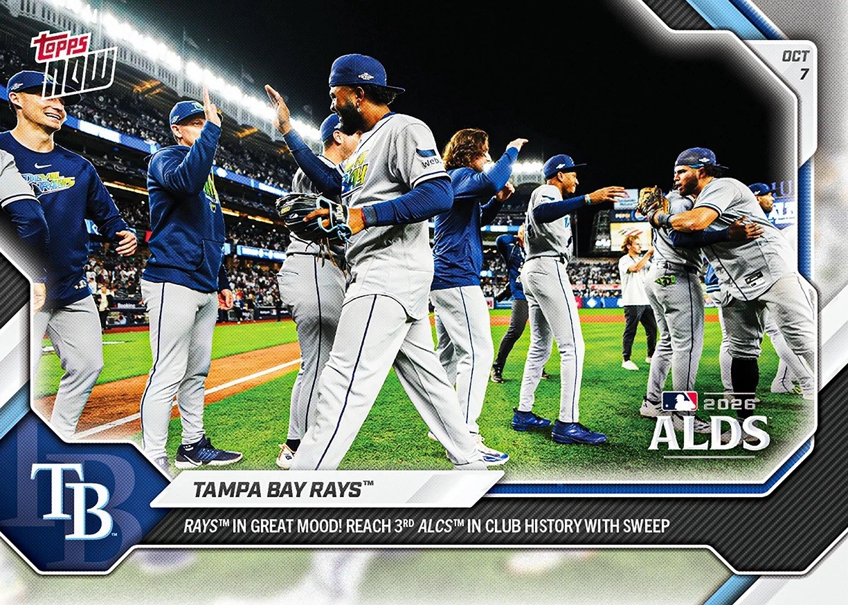 *PRE SALE* Tampa Bay Rays - 2026 MLB Topps NOW® - Card 772