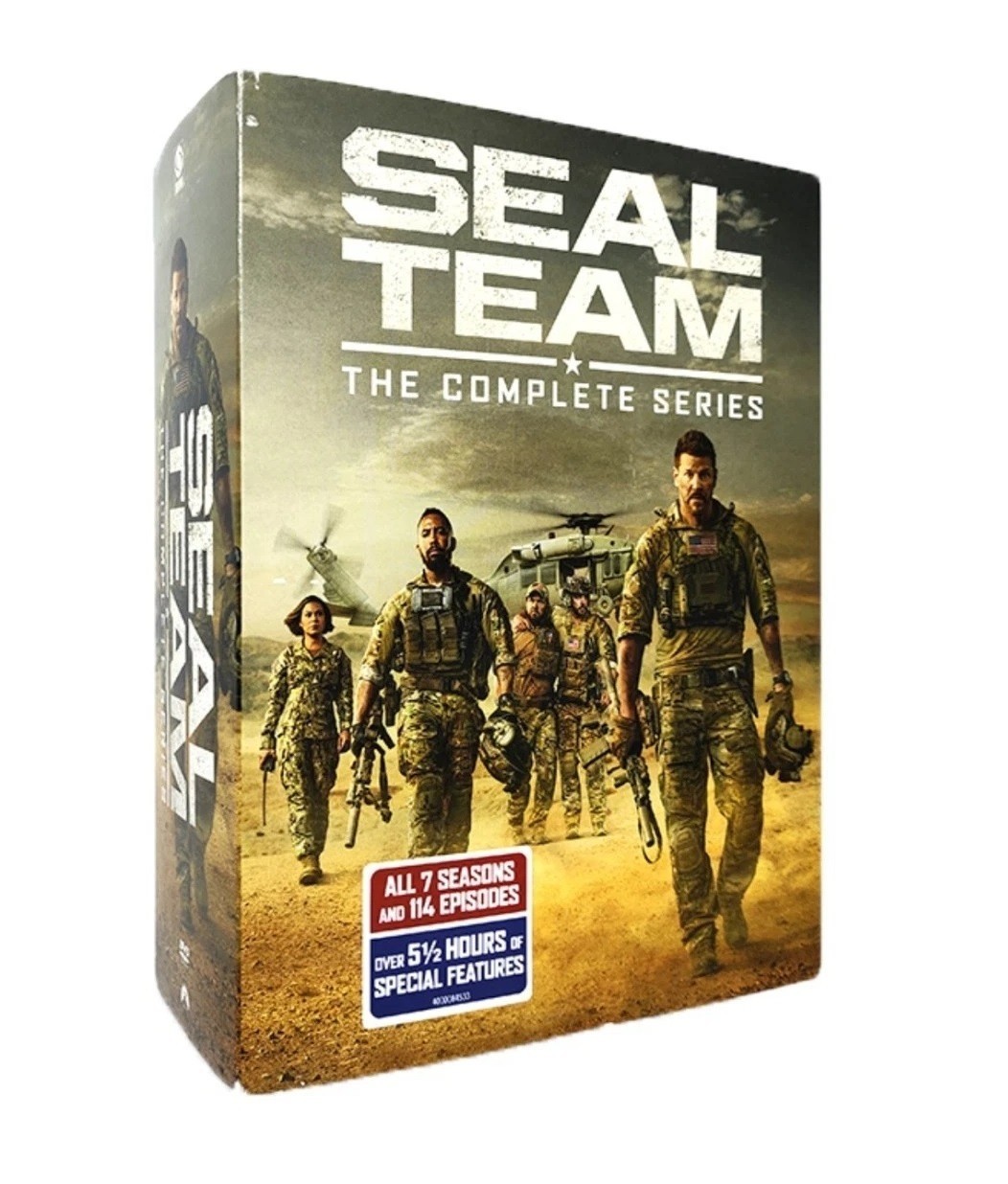 Seal Team: the Complete Series Season 1-7 (DVD, 30-Disc Set) Seal Team: the Complete Series Season 1-7 (DVD, 30-Disc Set)