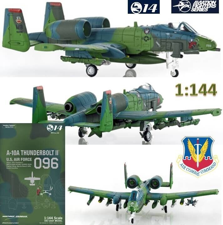S14 Aviation Fighter 014 1:144 A-10A Thunderbolt II USAF 353rd TFS “Panthers”