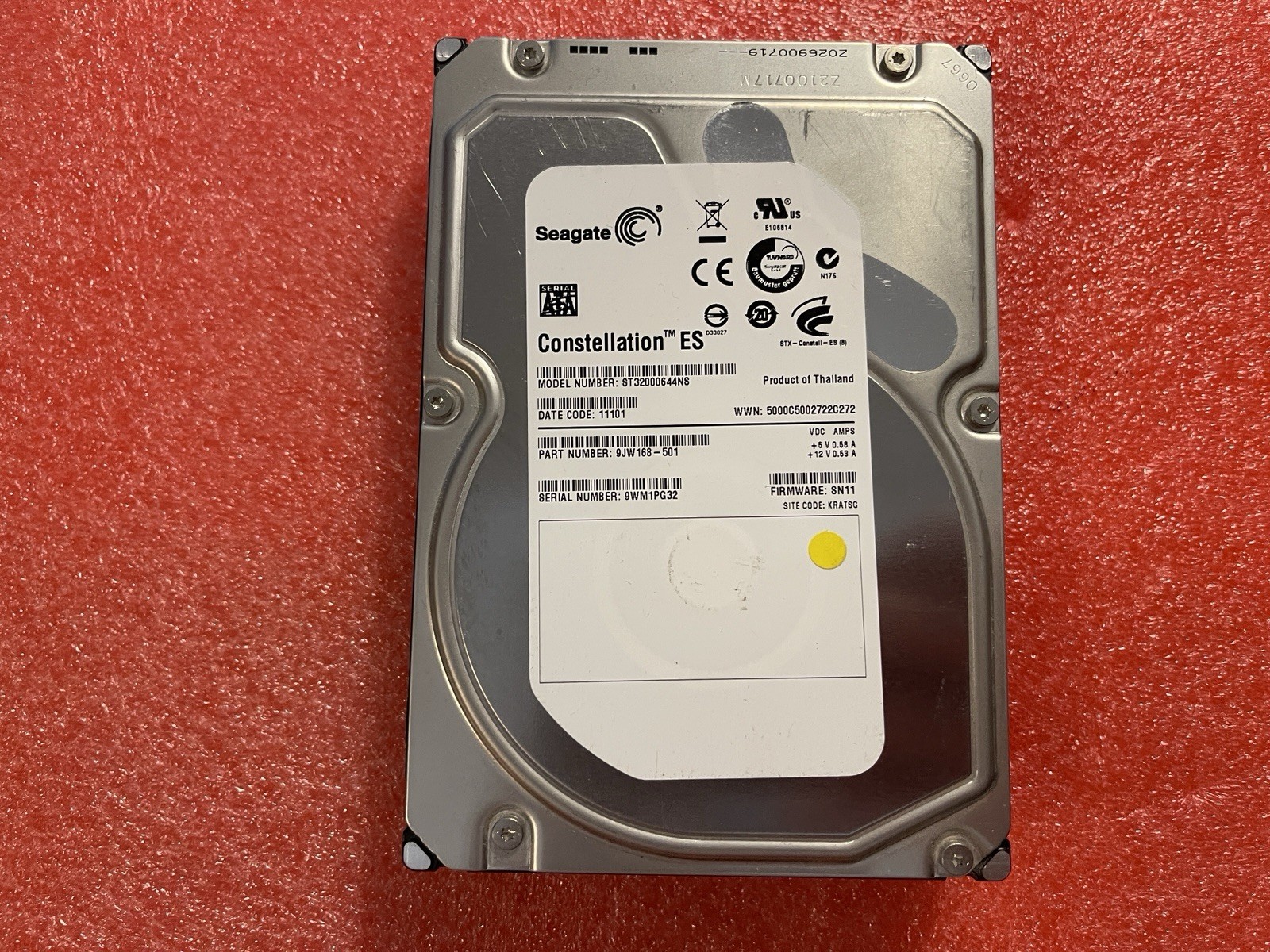 Seagate Constellation ES 2TB ST32000644NS 3.5 Seagate Constellation ES 2TB ST32000644NS 3.5