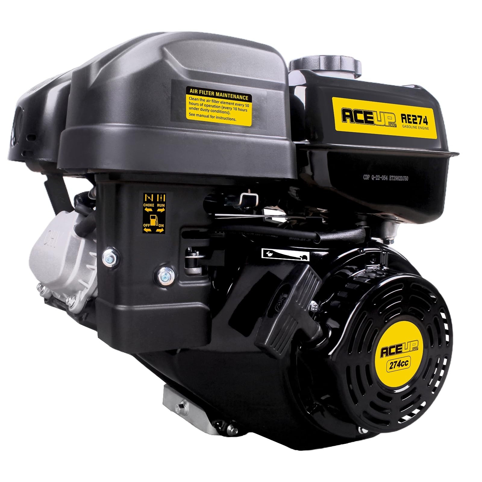 Aceup Energy 9HP Engine 4-Stroke OHV Gas Motor 274cc 25mm Shaft 1\