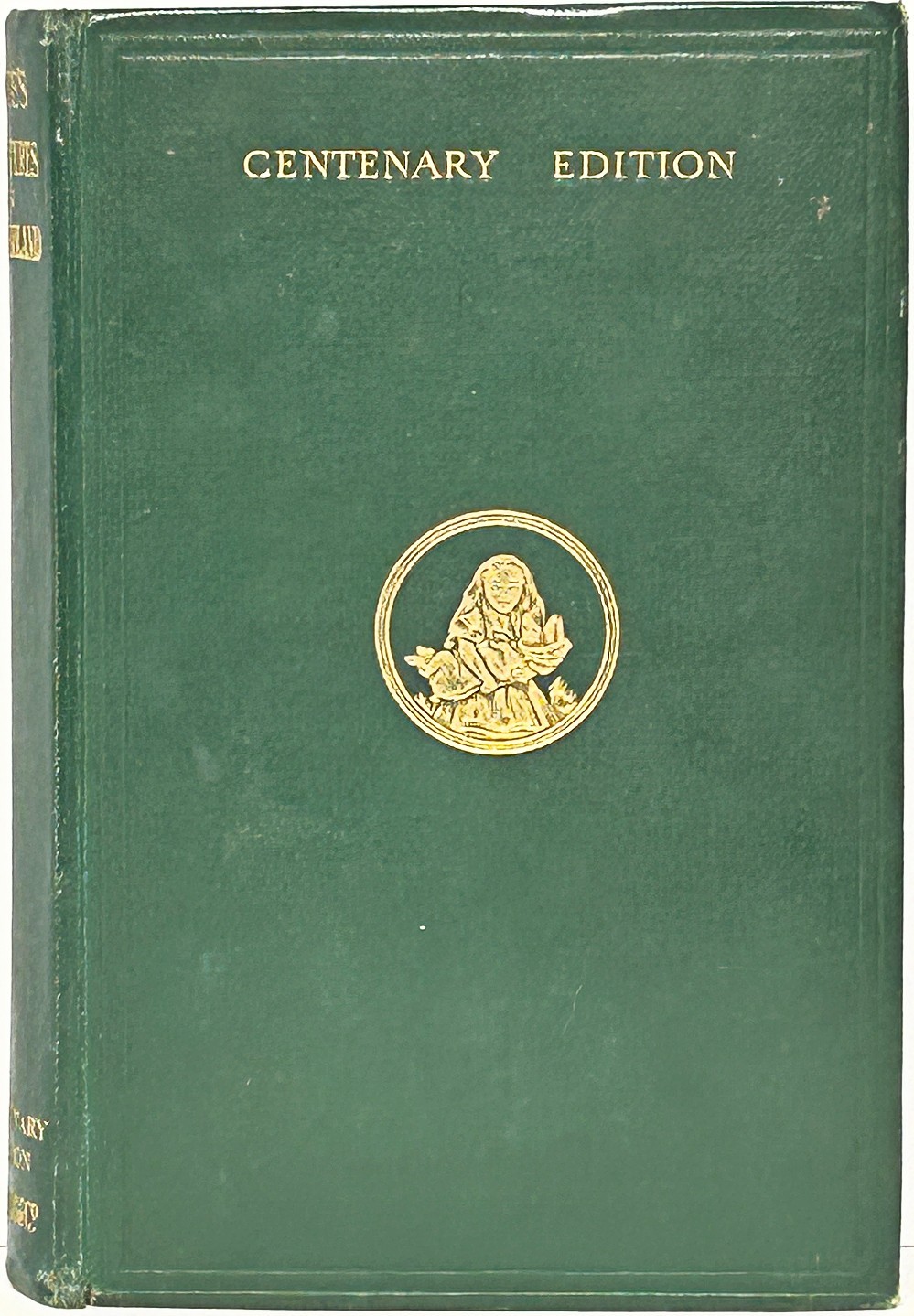 1932 MacMillan ALICE IN WONDERLAND Alice\'s RARE CENTENARY EDITION Adventures VTG