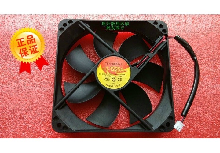1 PCS Thermaltake Fan TT-1225A XW12025MS DC12V 0.21AMP 12cm Chassis/PSU Fan *