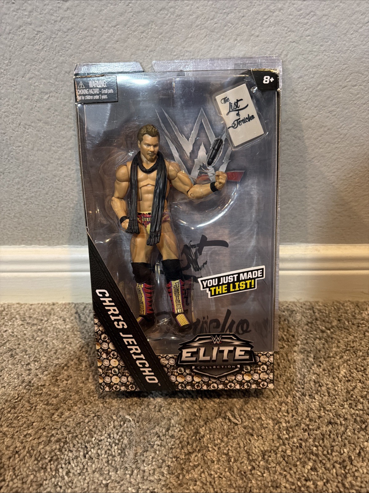 WWE Mattel Elite Chris Jericho The List 2017 GameStop Exclusive WWE Mattel Elite Chris Jericho The List 2017 GameStop Exclusive