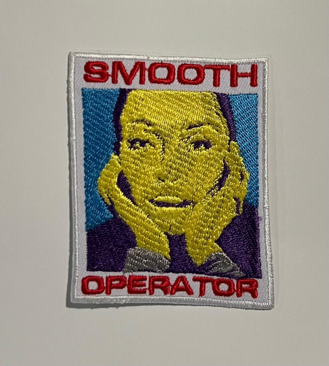 Sade Smooth Operator Patch - lovers rock - sweetest taboo - iron on embroidered Sade Smooth Operator Patch - lovers rock - sweetest taboo - iron on embroidered