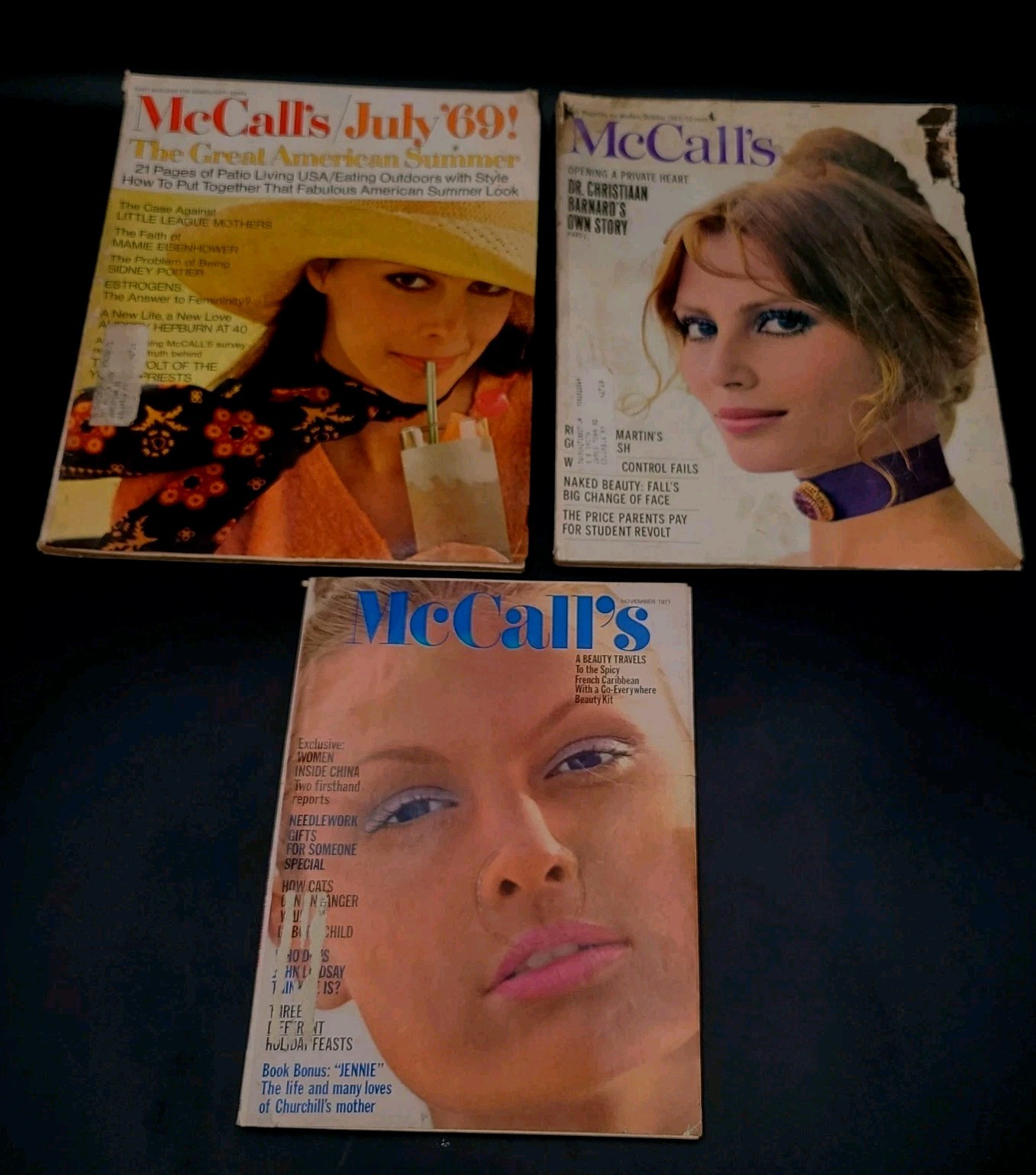 Vintage Magazines MCCALL'S 3pk 1969 1971 Mid-Century Modern Design Life Retro Vintage Magazines MCCALL'S 3pk 1969 1971 Mid-Century Modern Design Life Retro