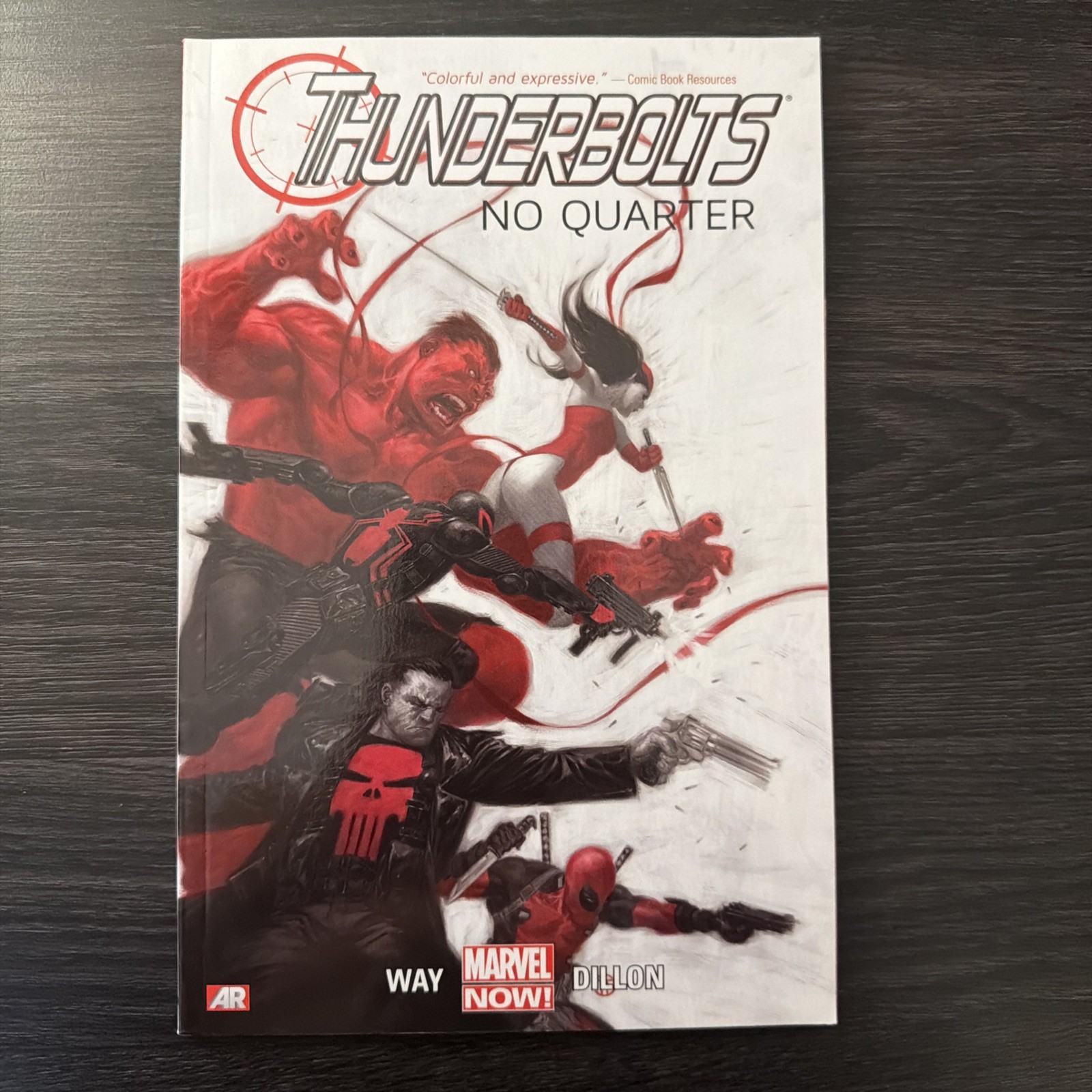 Thunderbolts Vol 1 No Quarter Marvel Now Daniel Way 2013 Trade Paperback OOP Thunderbolts Vol 1 No Quarter Marvel Now Daniel Way 2013 Trade Paperback OOP
