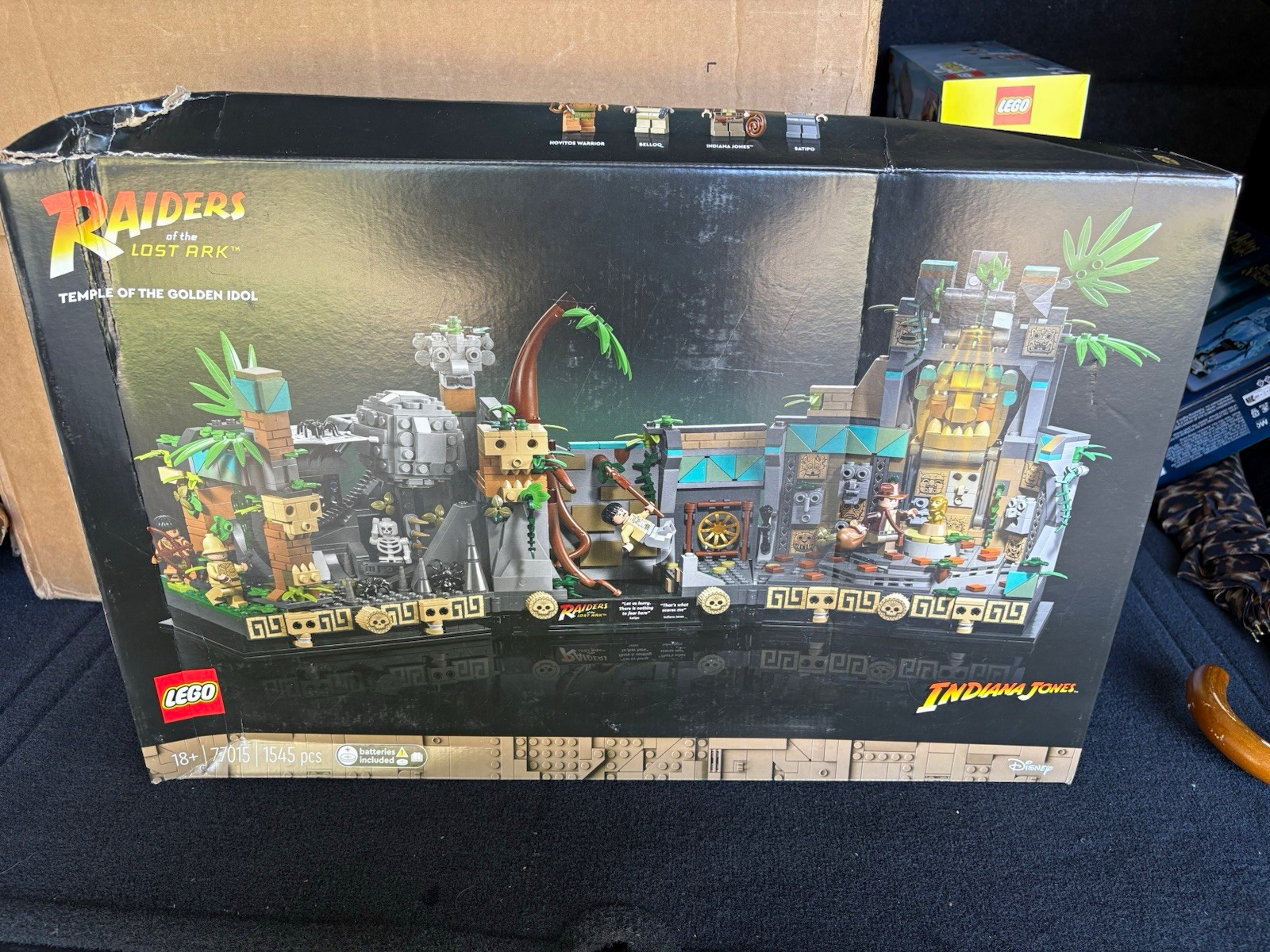 LEGO Indiana Jones 77015 Temple of the Golden Idol **Retired/damaged box**