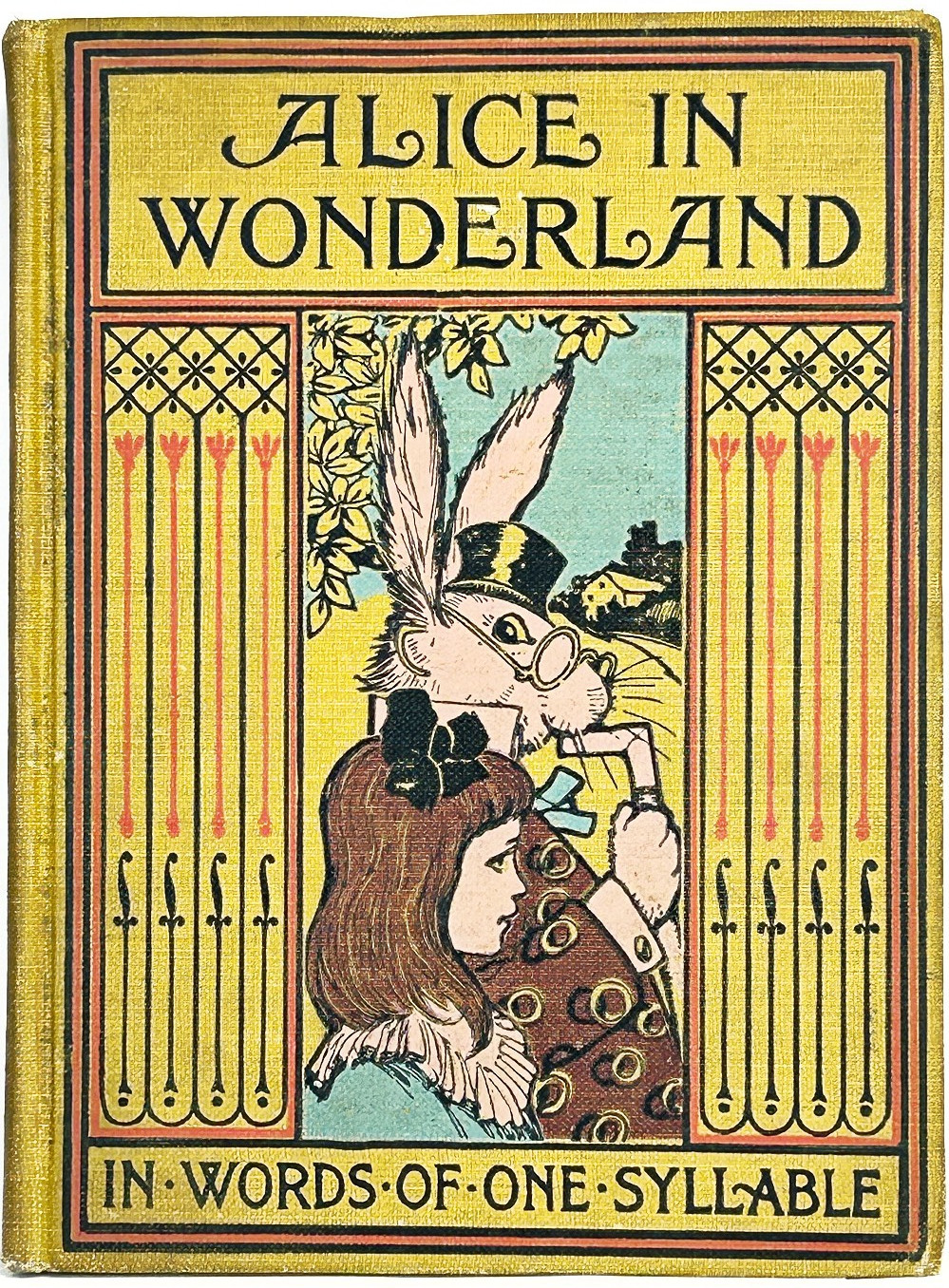 RARE Alice in Wonderland FIRST EDITION Lewis Carroll TENNIEL ILLUSTRATED Antique