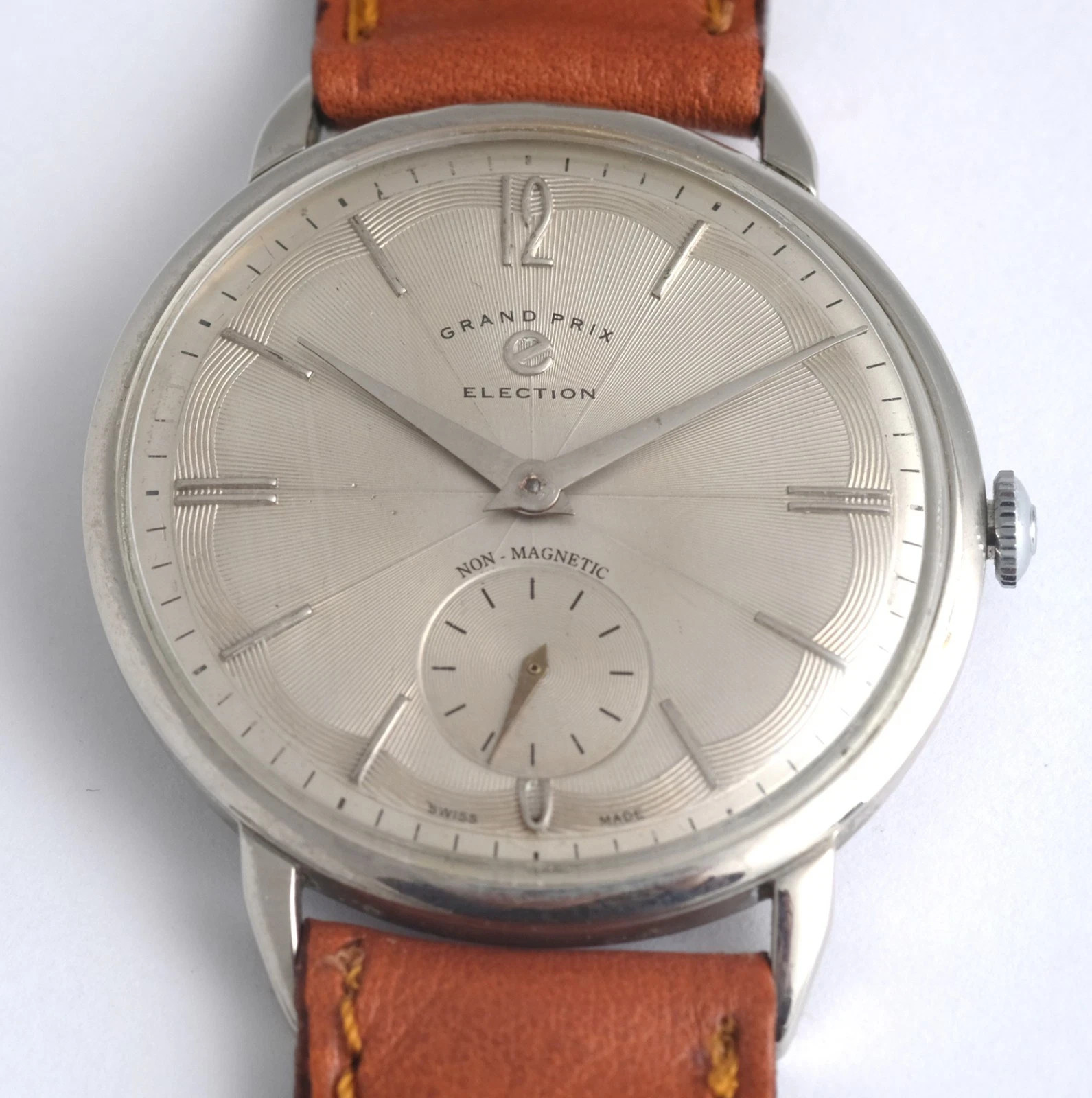 STUNNING Vintage JUMBO Swiss Election manual-wind watch, 37 mm, circa 1954-56
