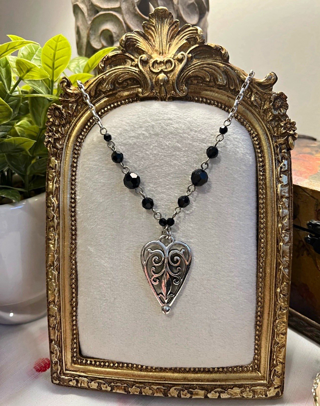 Brighton Vintage Milas Heart Necklace Brighton Vintage Milas Heart Necklace