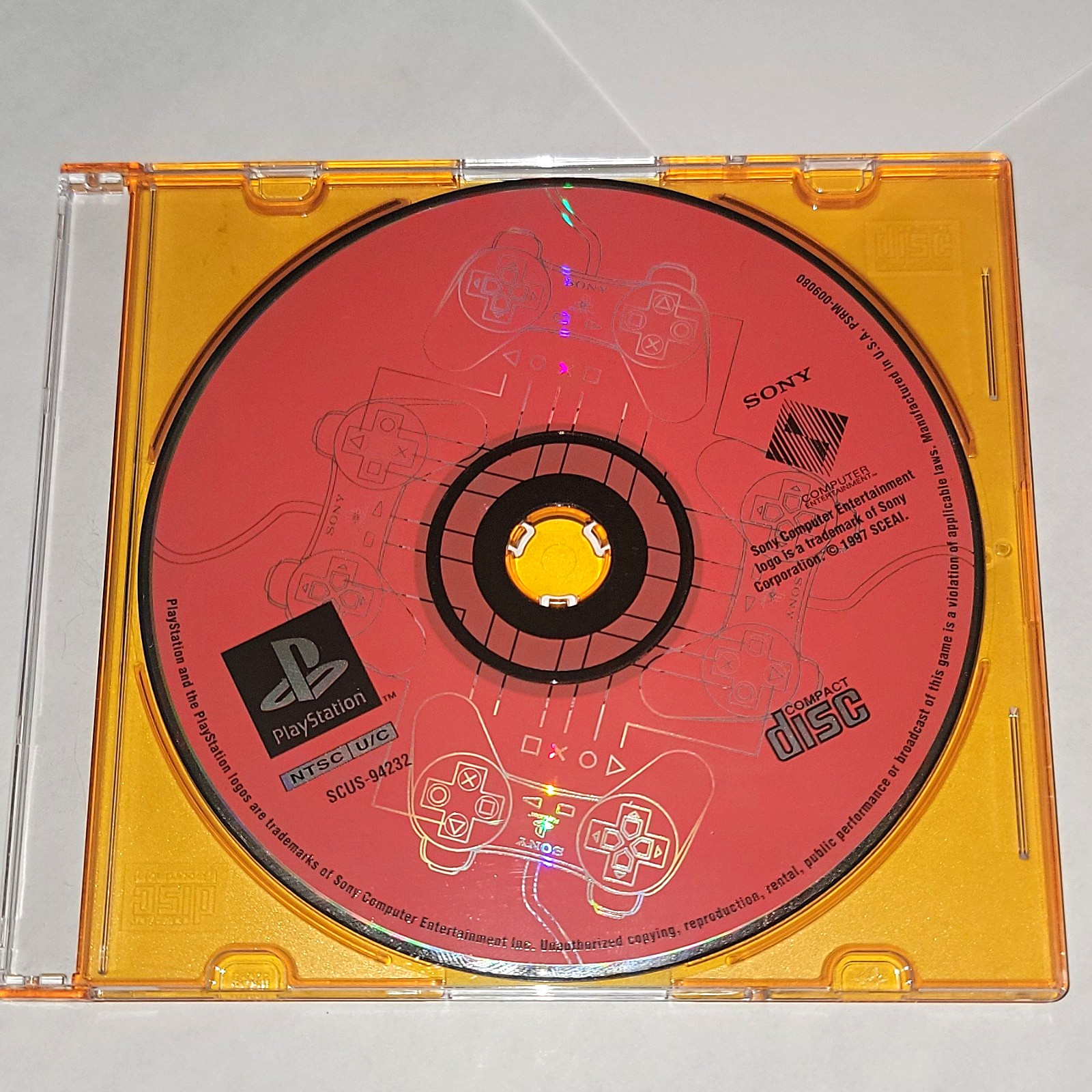 Genuine Sony PlayStation Underground Jampack Demo Disc Only PS1 1997 NTSC-U/C