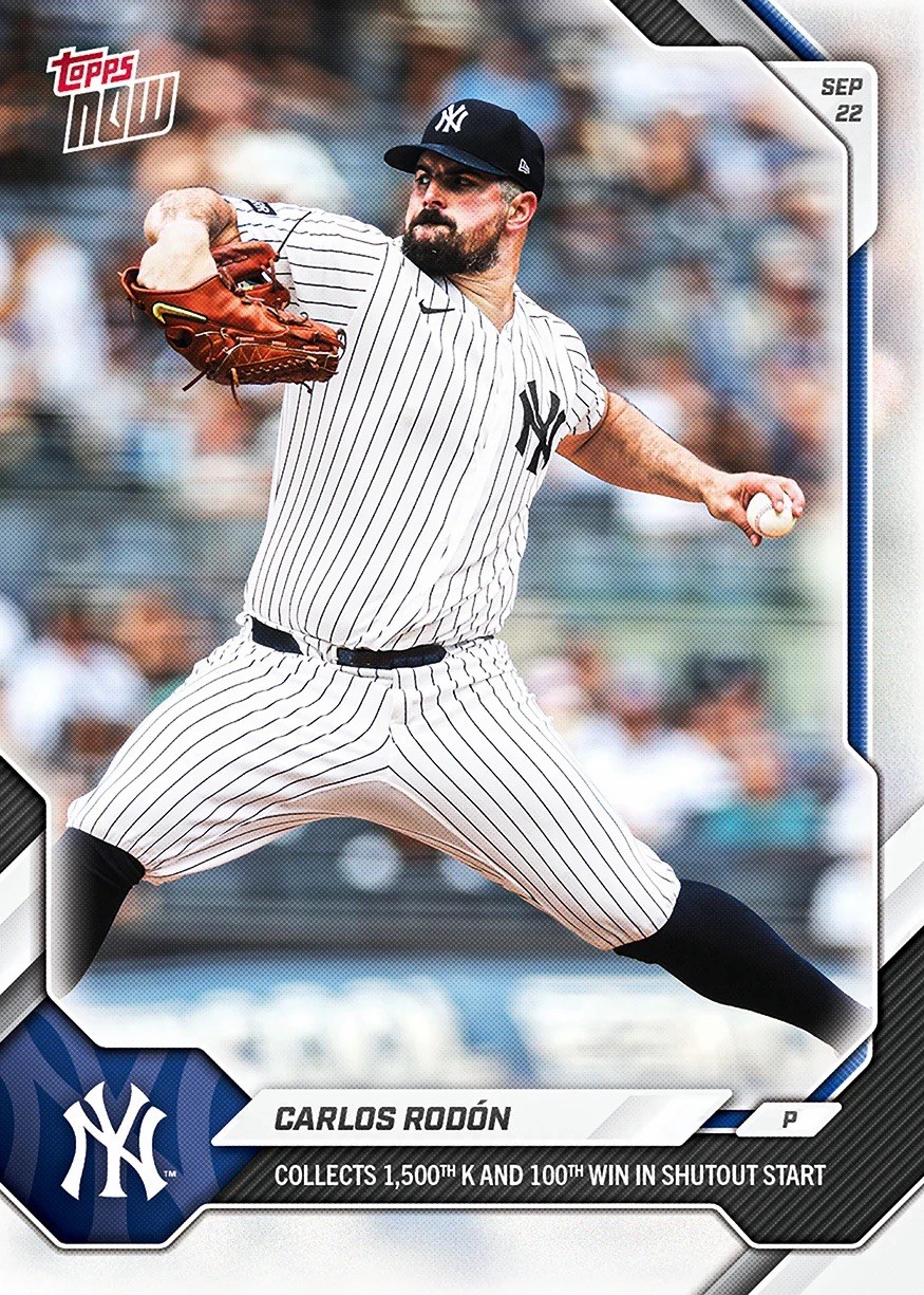 *PRE SALE* Carlos Rodón - 2026 MLB Topps NOW® - Card 704