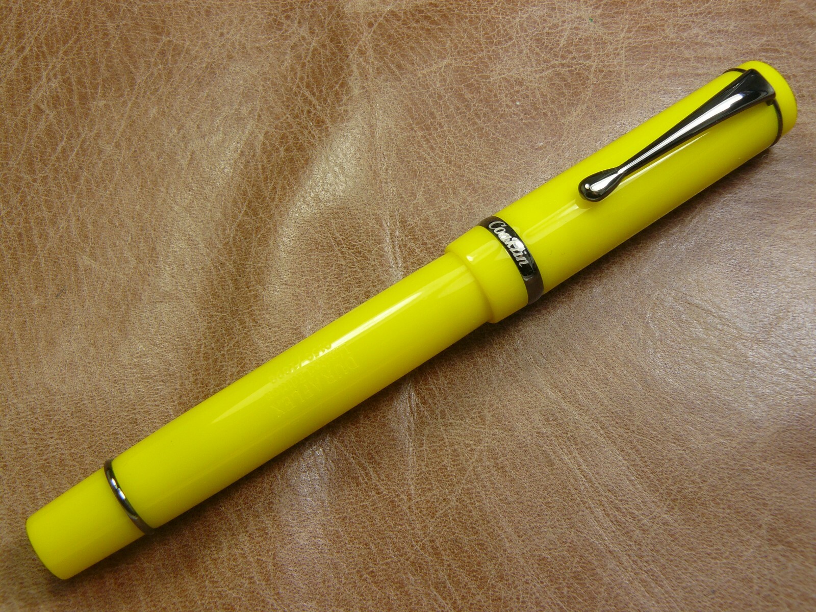 CONKLIN DURAGRAPH YELLOW HORNET NUMBERED LIMITED EDITION FOUNTAIN PEN OMNIFLEX CONKLIN DURAGRAPH YELLOW HORNET NUMBERED LIMITED EDITION FOUNTAIN PEN OMNIFLEX