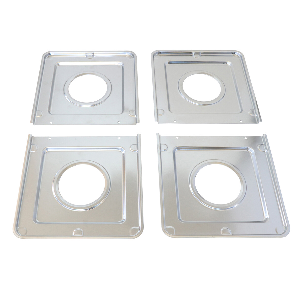 Kitchen Basics 101 4 Pack Square Gas Pan for GE WB32X90 AP2028207, PS244863