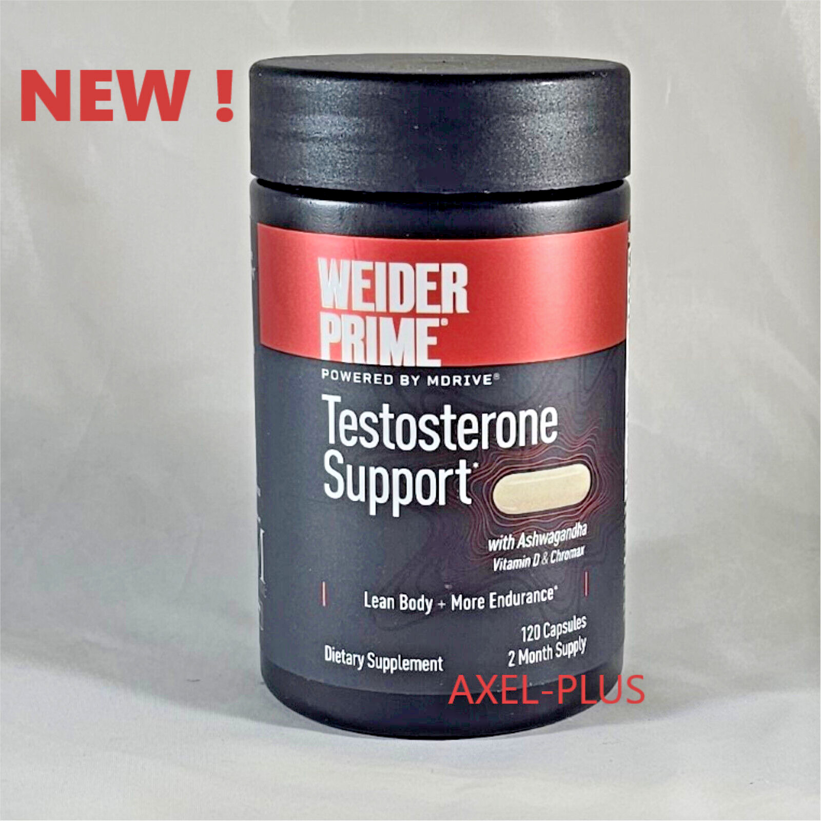 Weider Prime Testosteron Support, 120 Capsules EXP 04/2029 Weider Prime Testosteron Support, 120 Capsules EXP 04/2029