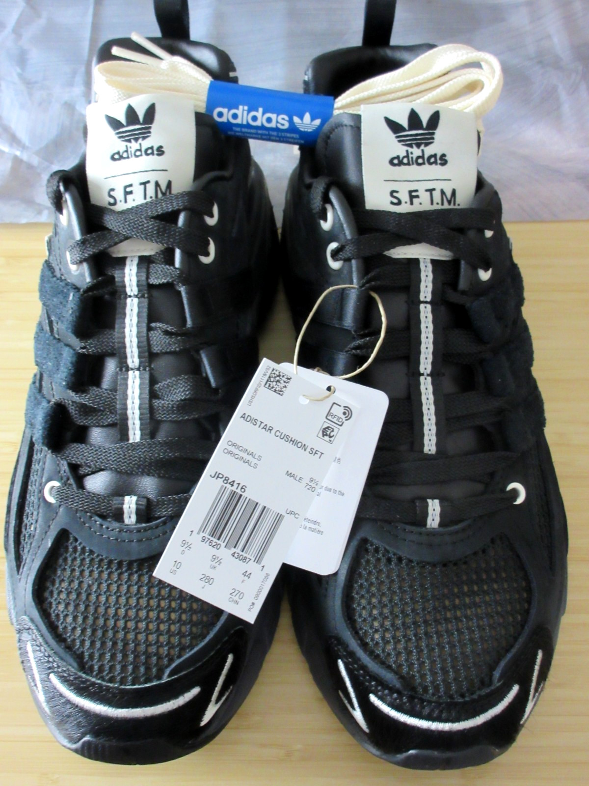 Adidas Men\'s Song for the Mute x Adistar Cushion SFTM Mesh Sneakers Black
