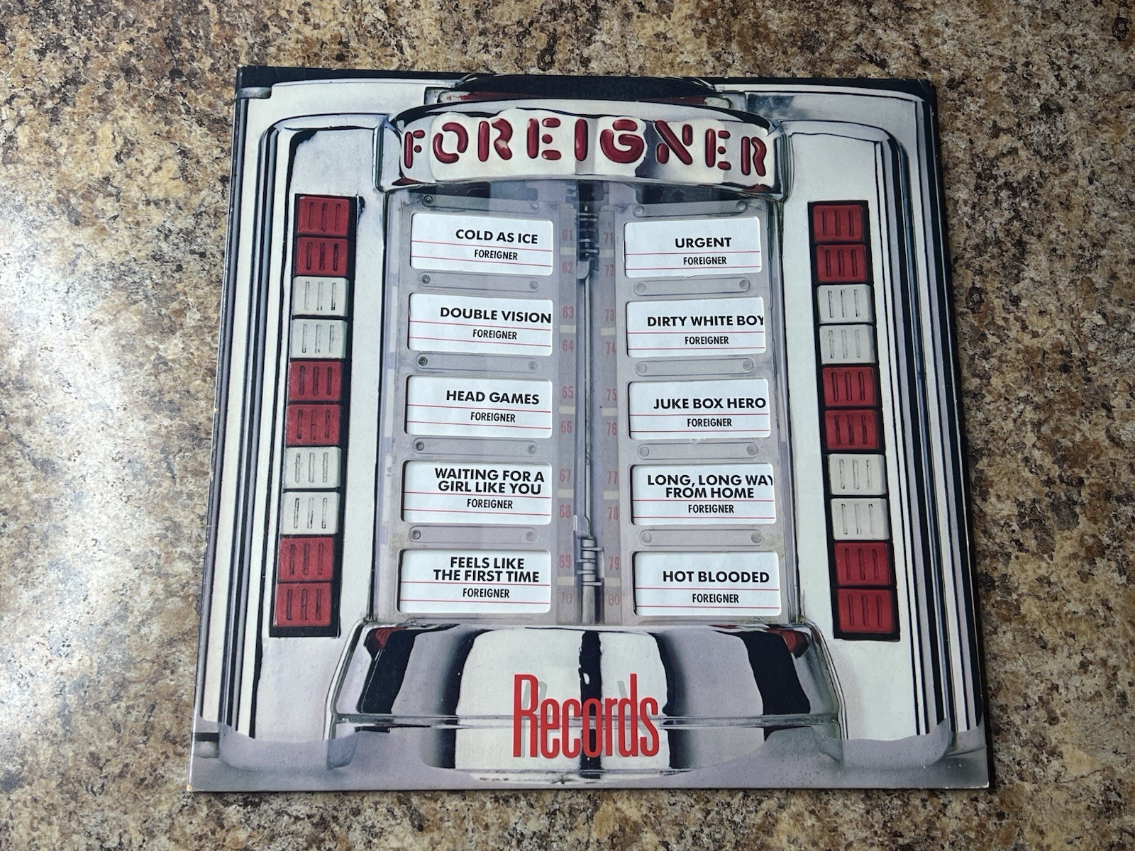 Foreigner ‎– Records Vinyl, LP 1982 Atlantic ‎– 7 80999-1