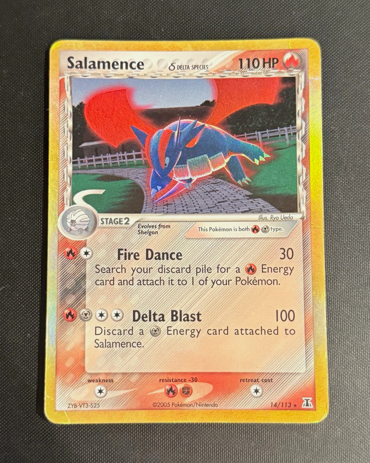 Salamence 14/113 Holo Delta Species Pokémon TCG