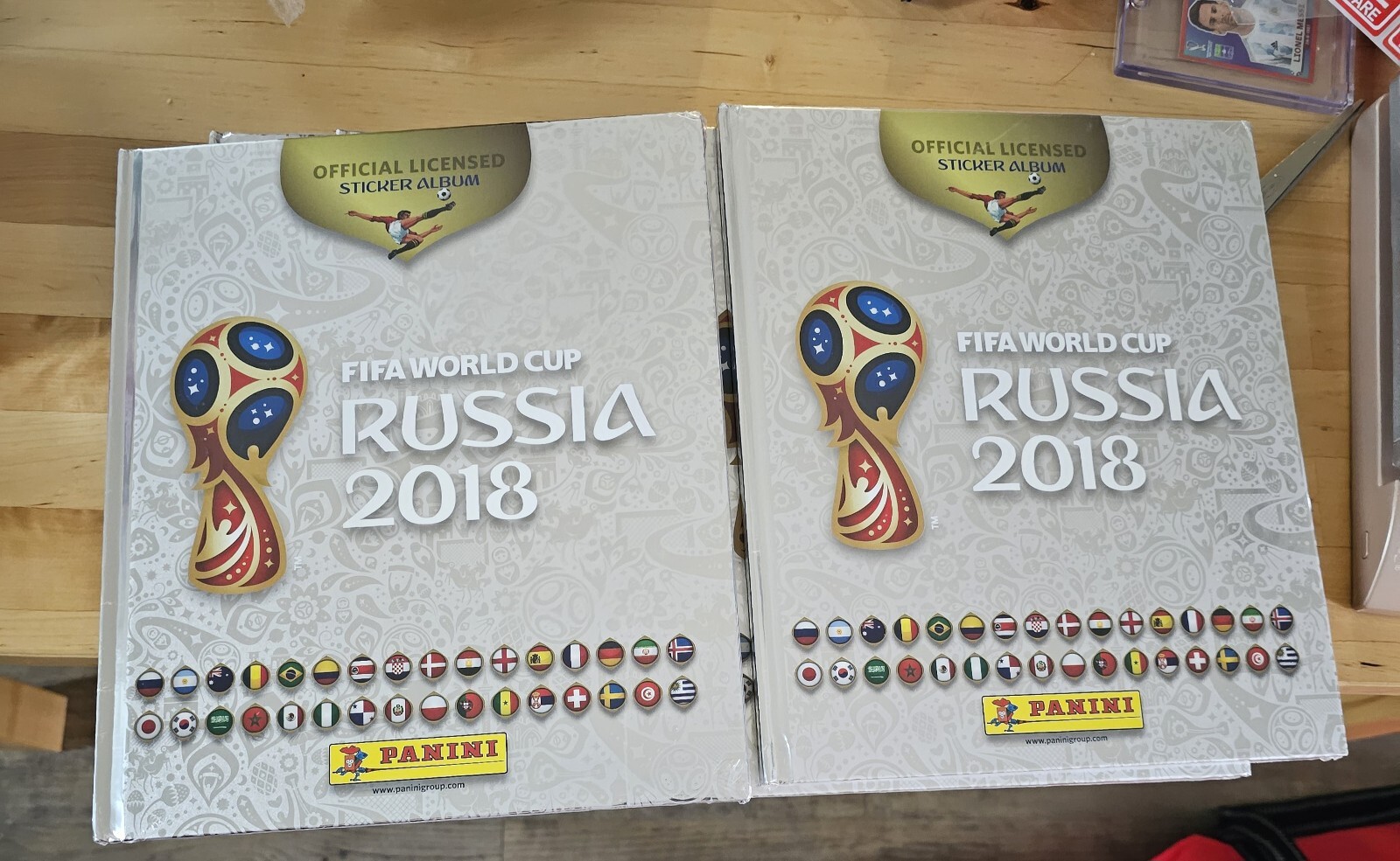Panini World Cup Russia 2018 Edition Mexico 682 Hardcover SEALED Silver 1 album